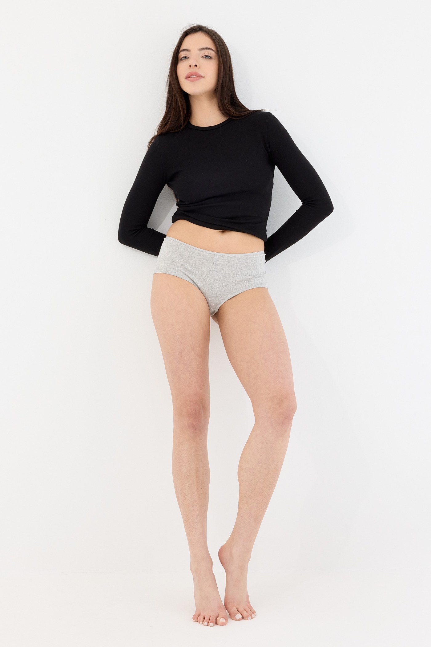 Air Gri Boyshort Külot