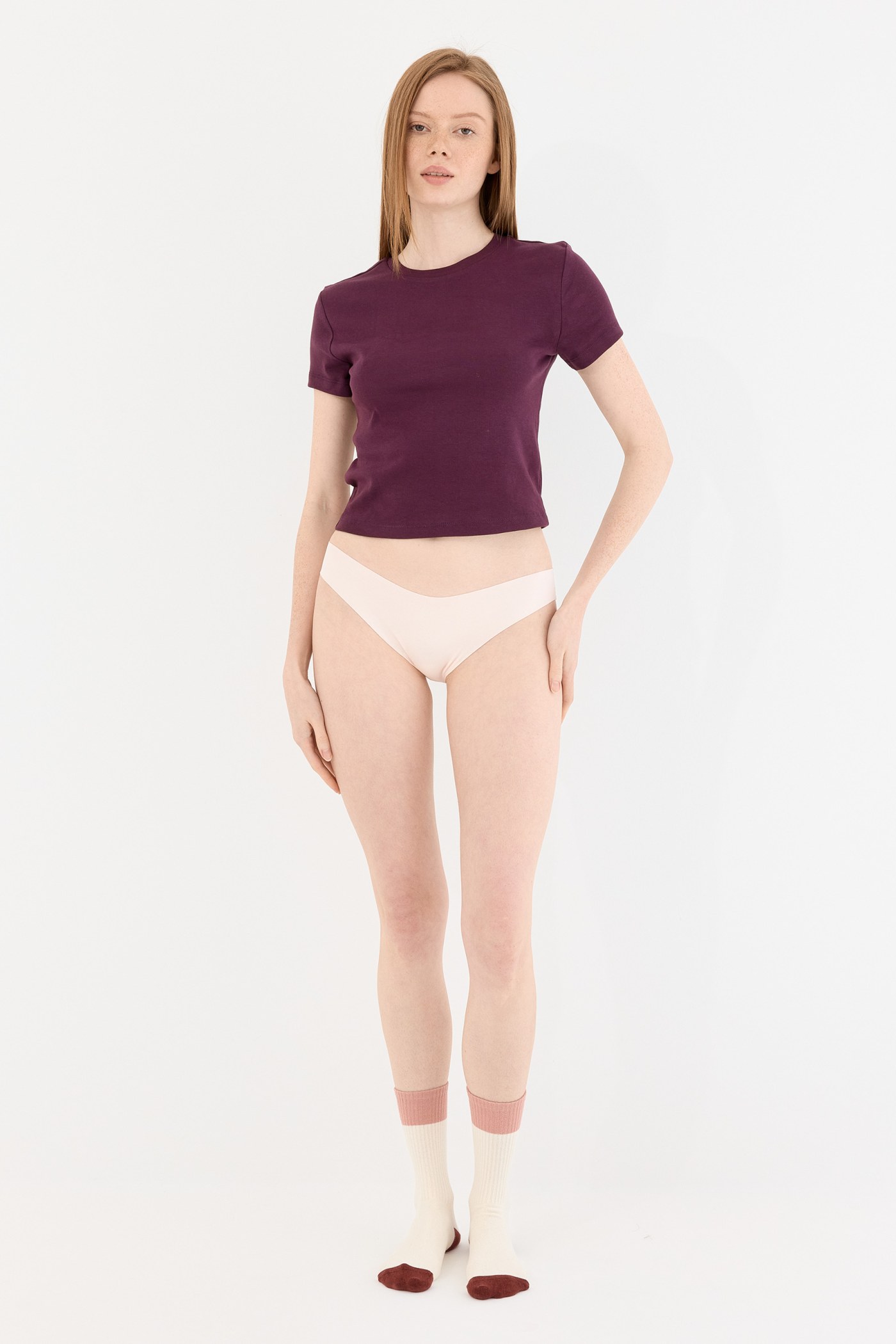 Shade Dikişsiz Brazilian Külot Pudra