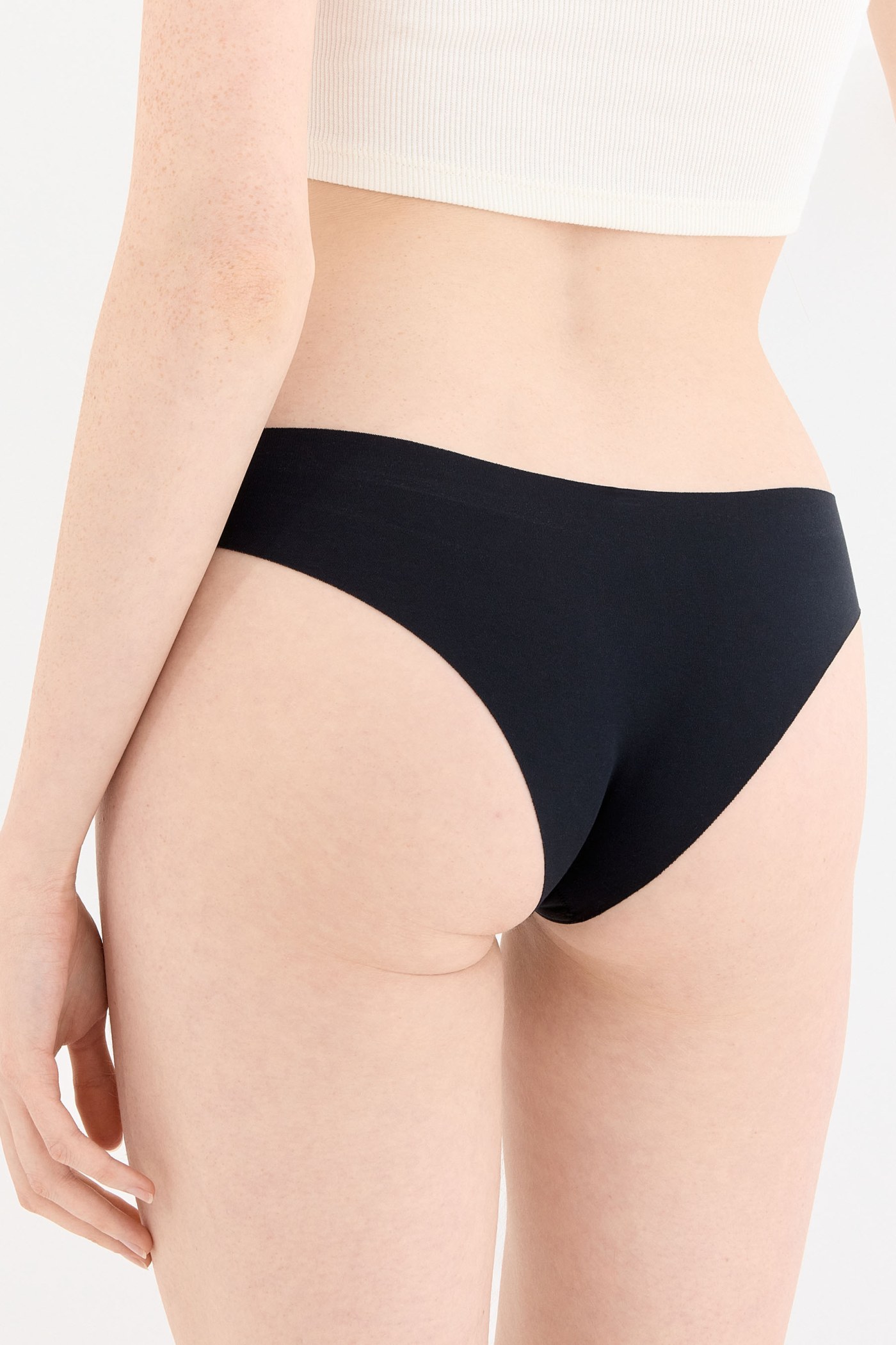 Shade Dikişsiz Brazilian Külot Siyah