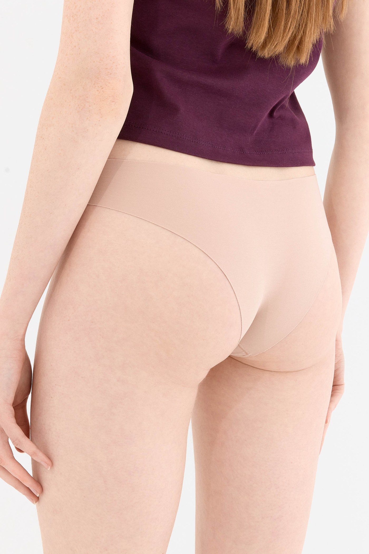 Shade Dikişsiz Brazilian Külot Ten