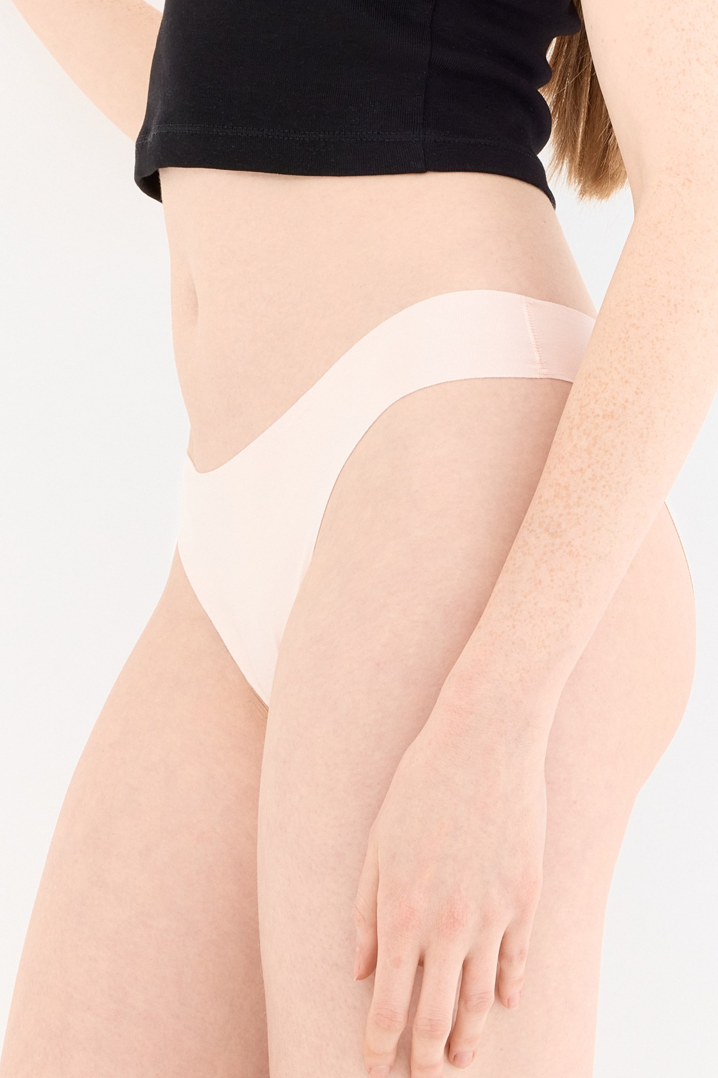 Shade Dikişsiz Slip Külot Pudra