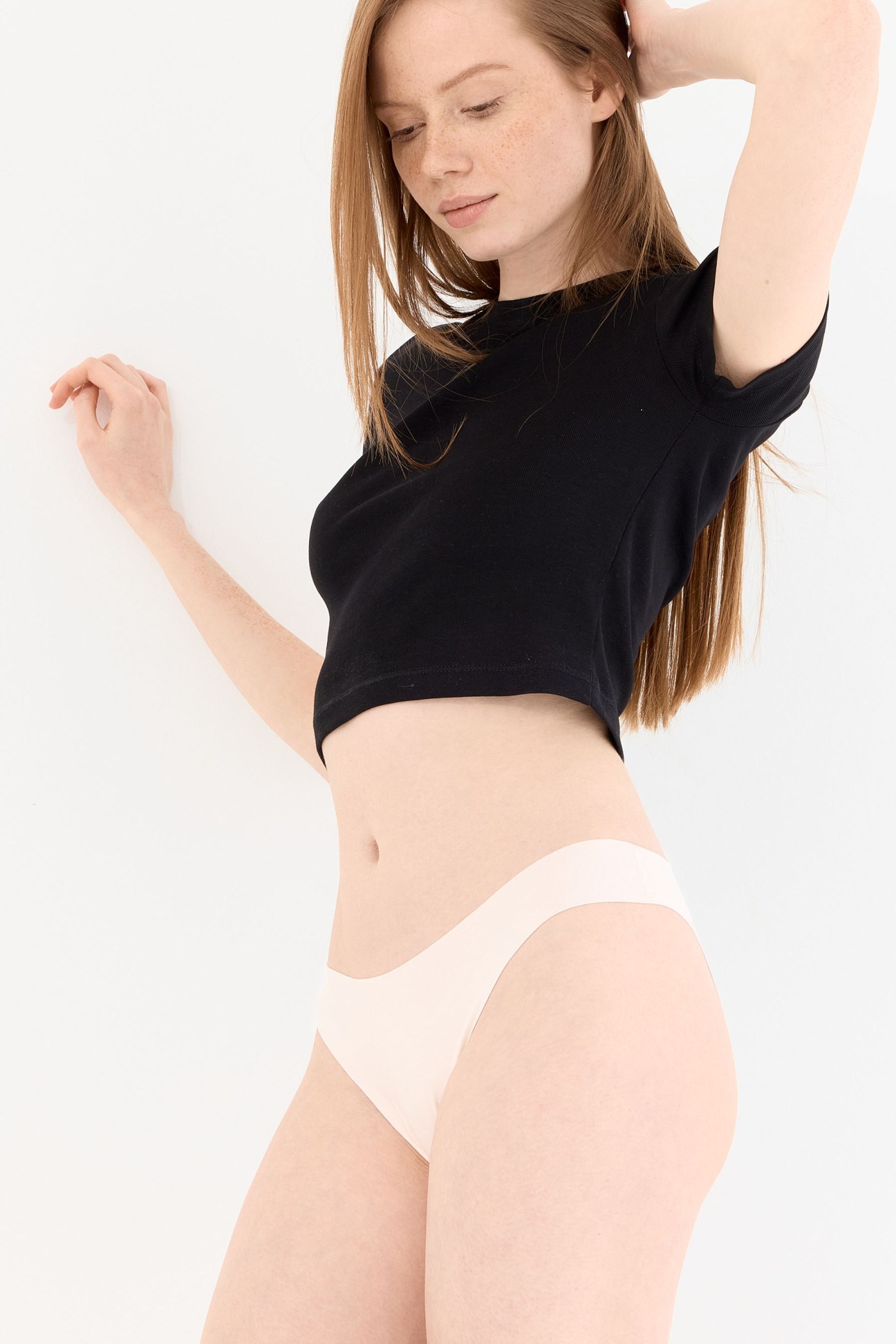 Shade Dikişsiz Slip Külot Pudra