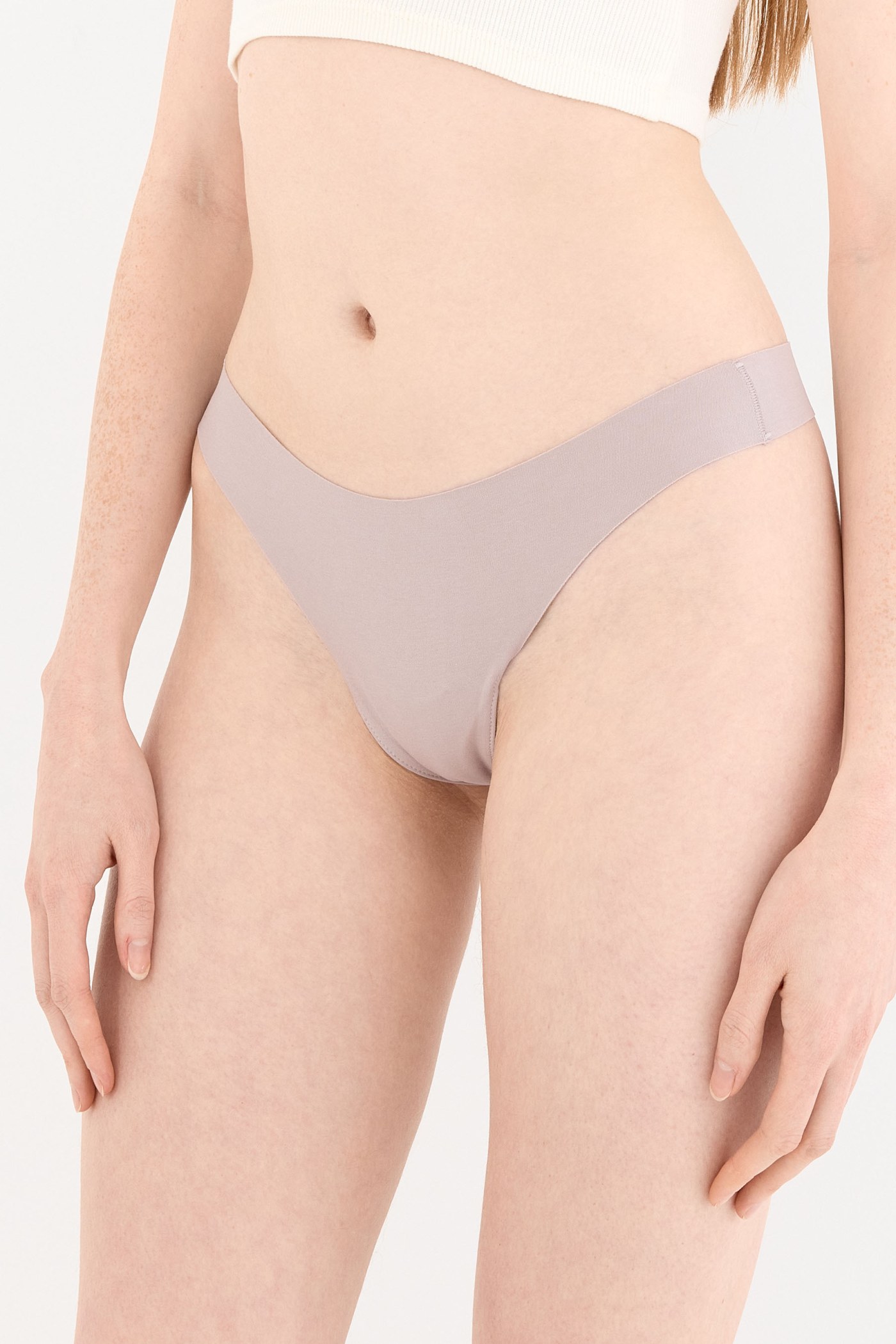 Shade Dikişsiz Tanga Külot Leylak