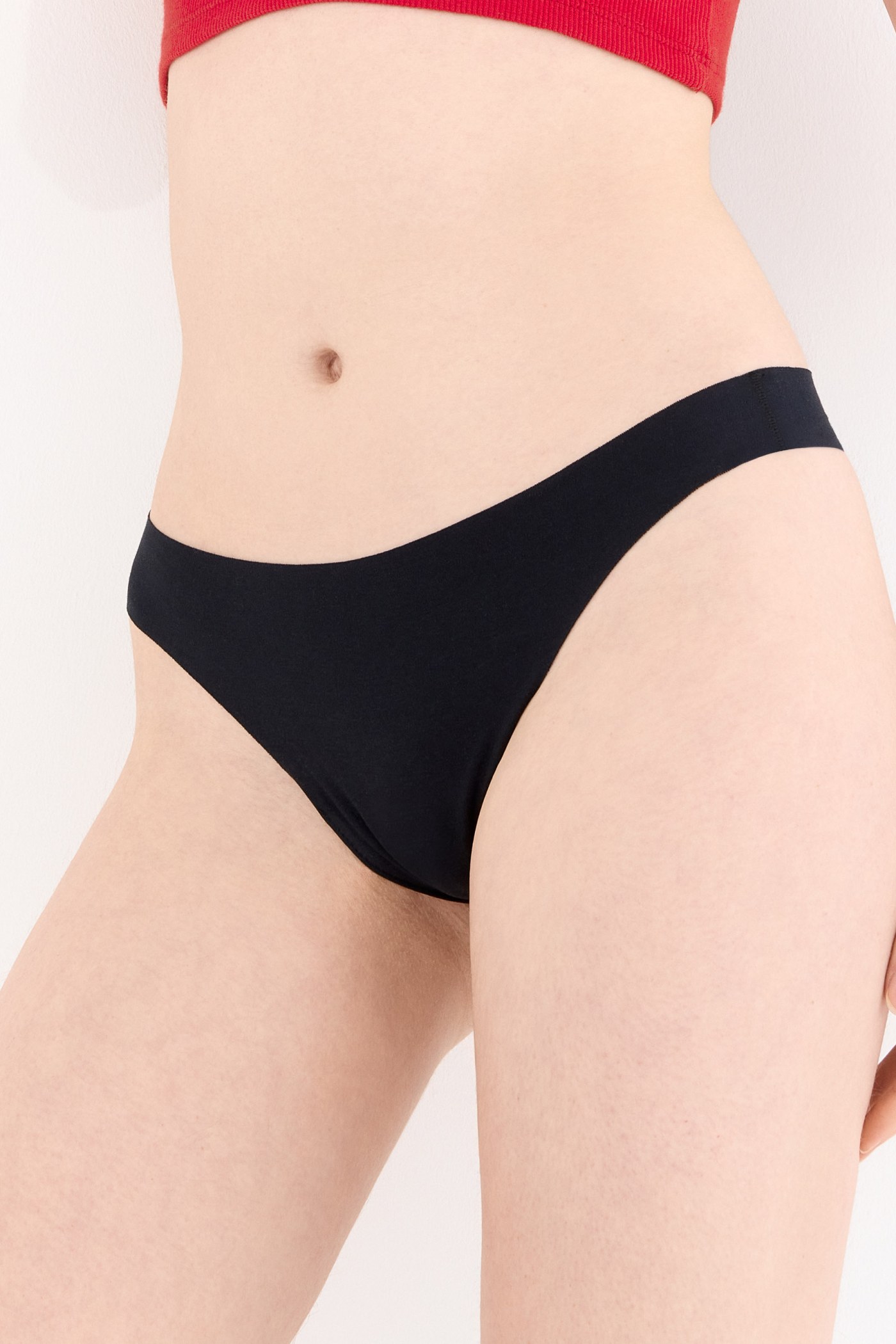 Shade Dikişsiz Tanga Külot Siyah