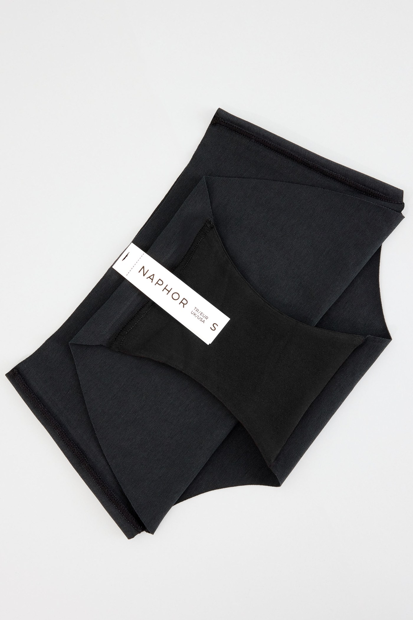 Shade Dikişsiz Yüksek Bel Slip Külot Siyah