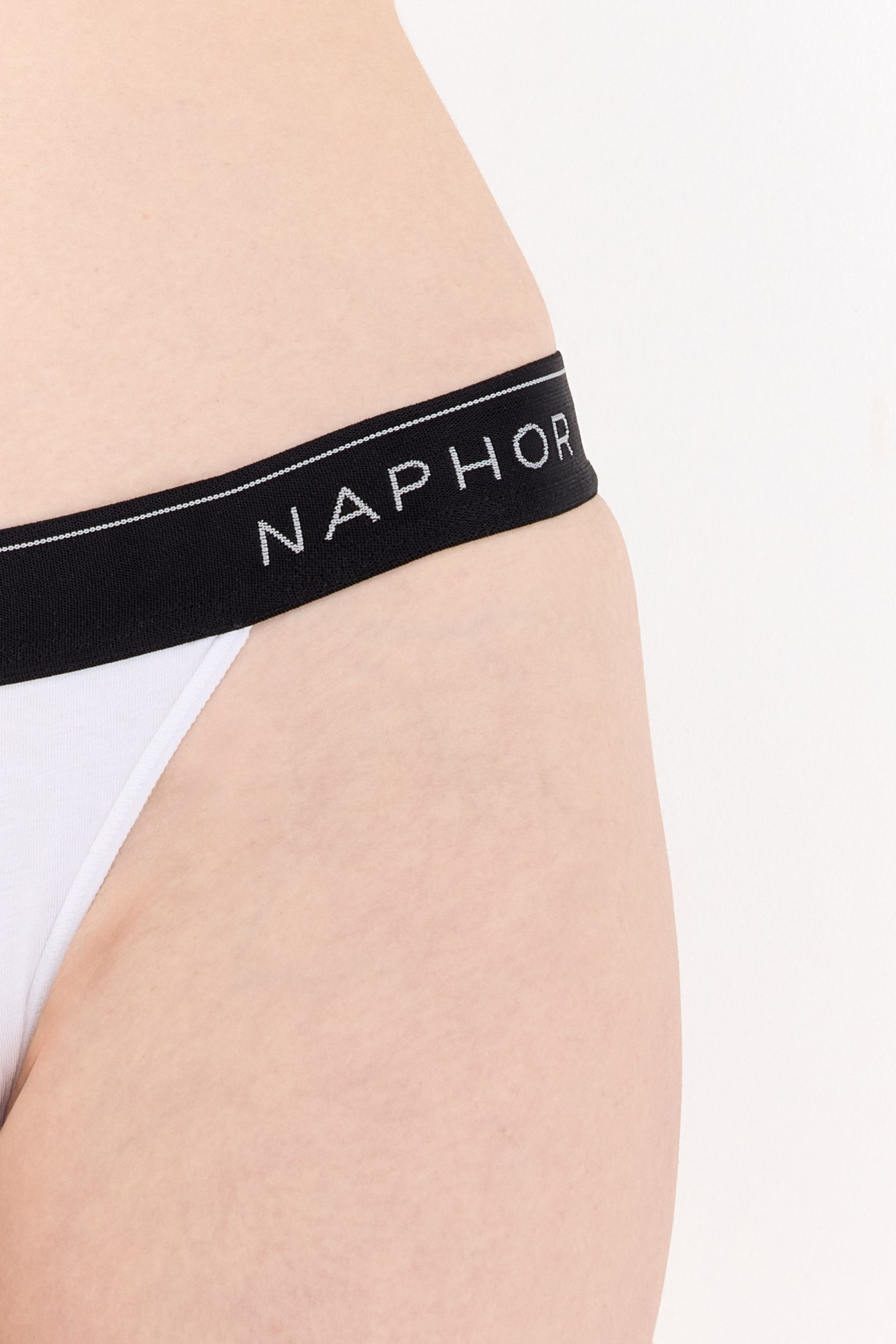 Signature Noir Beyaz Bikini Külot