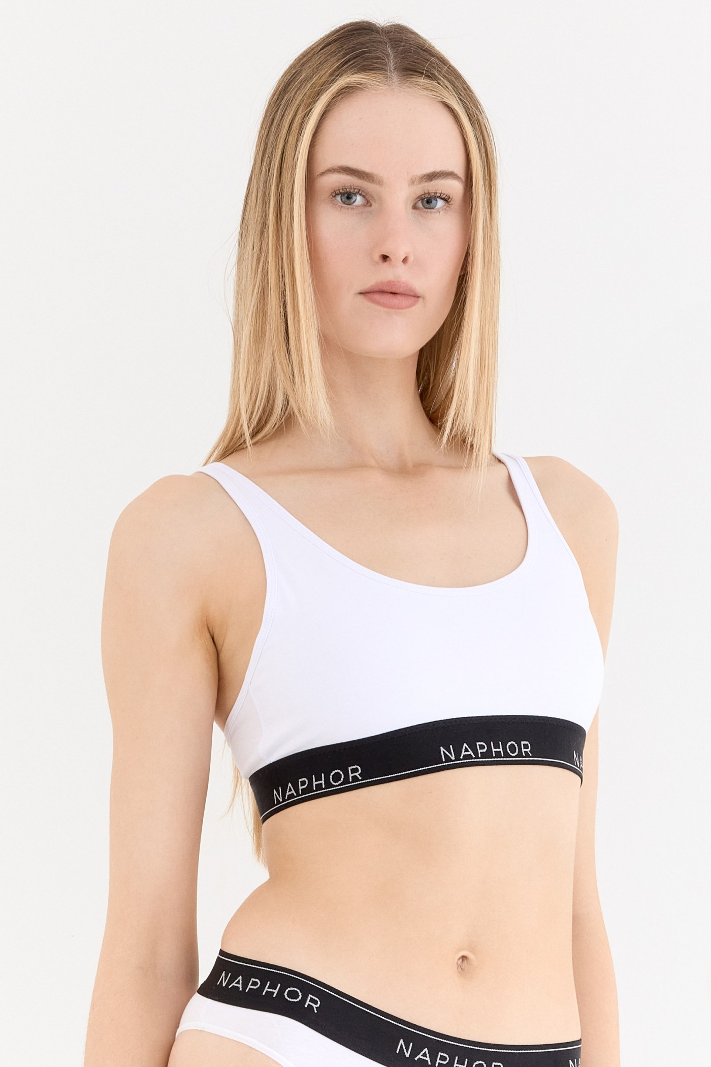 Signature Noir Beyaz Bralet Sütyen