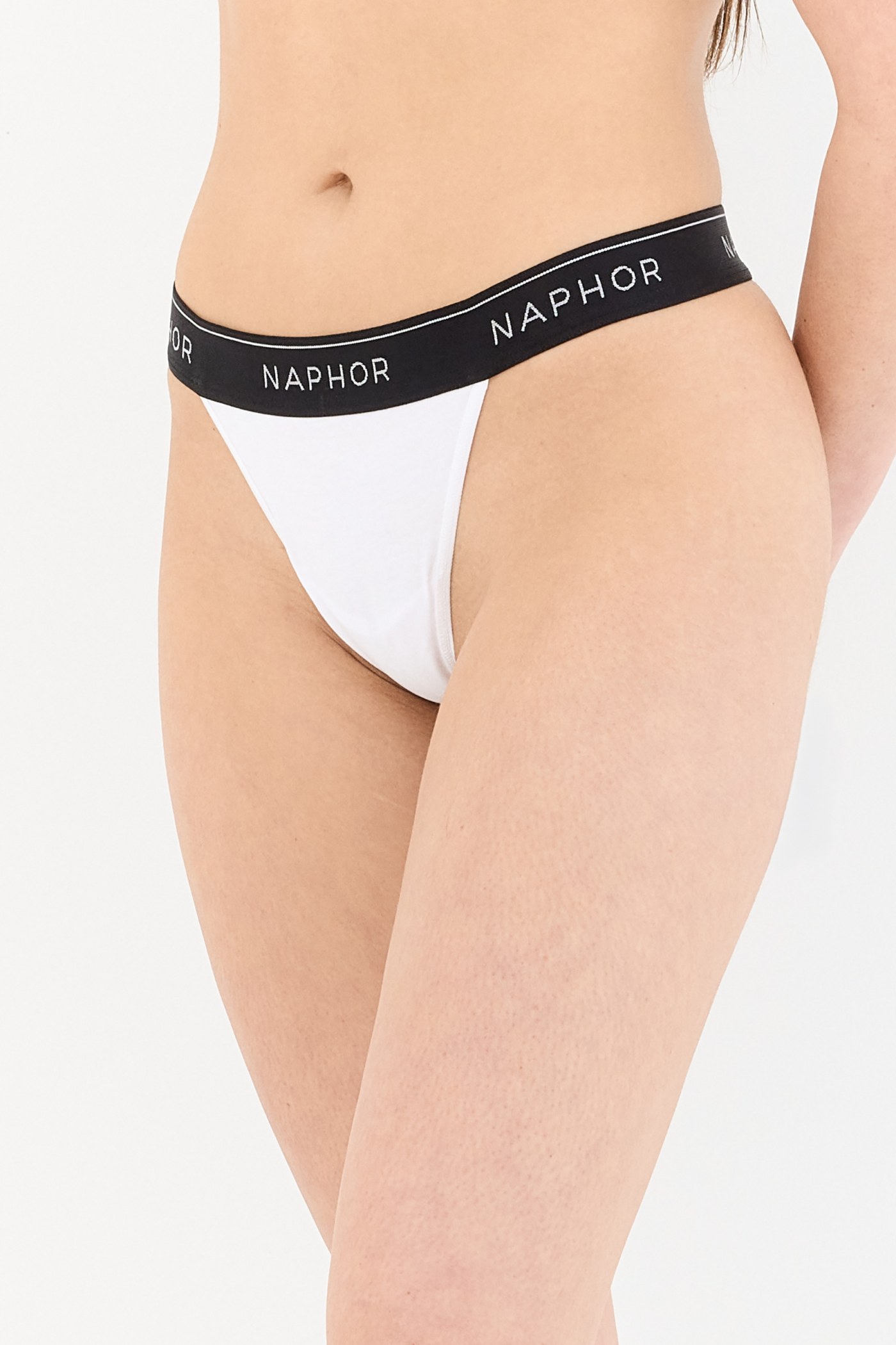 Signature Noir Beyaz String Külot