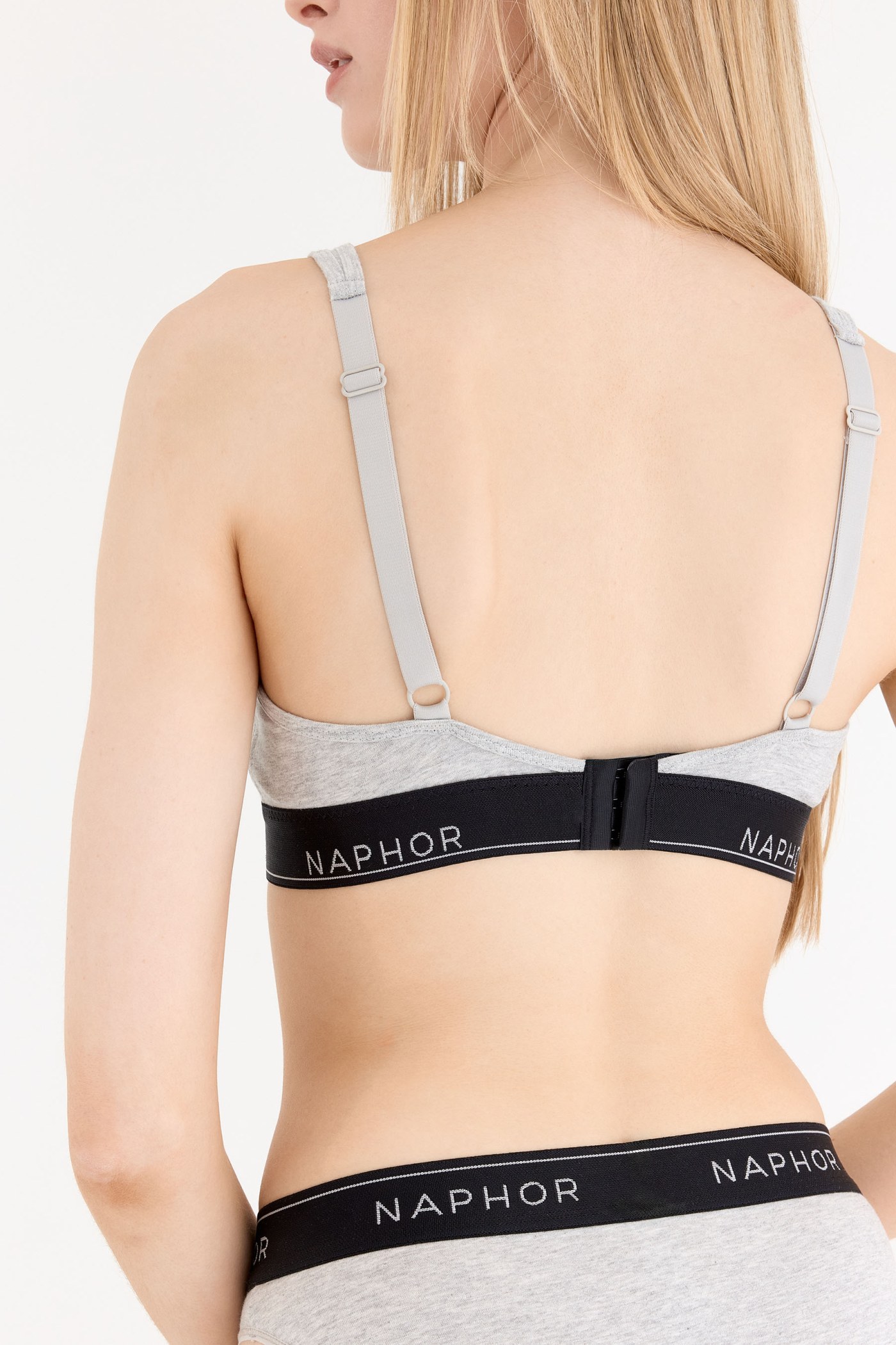 Signature Noir Gray Bralette