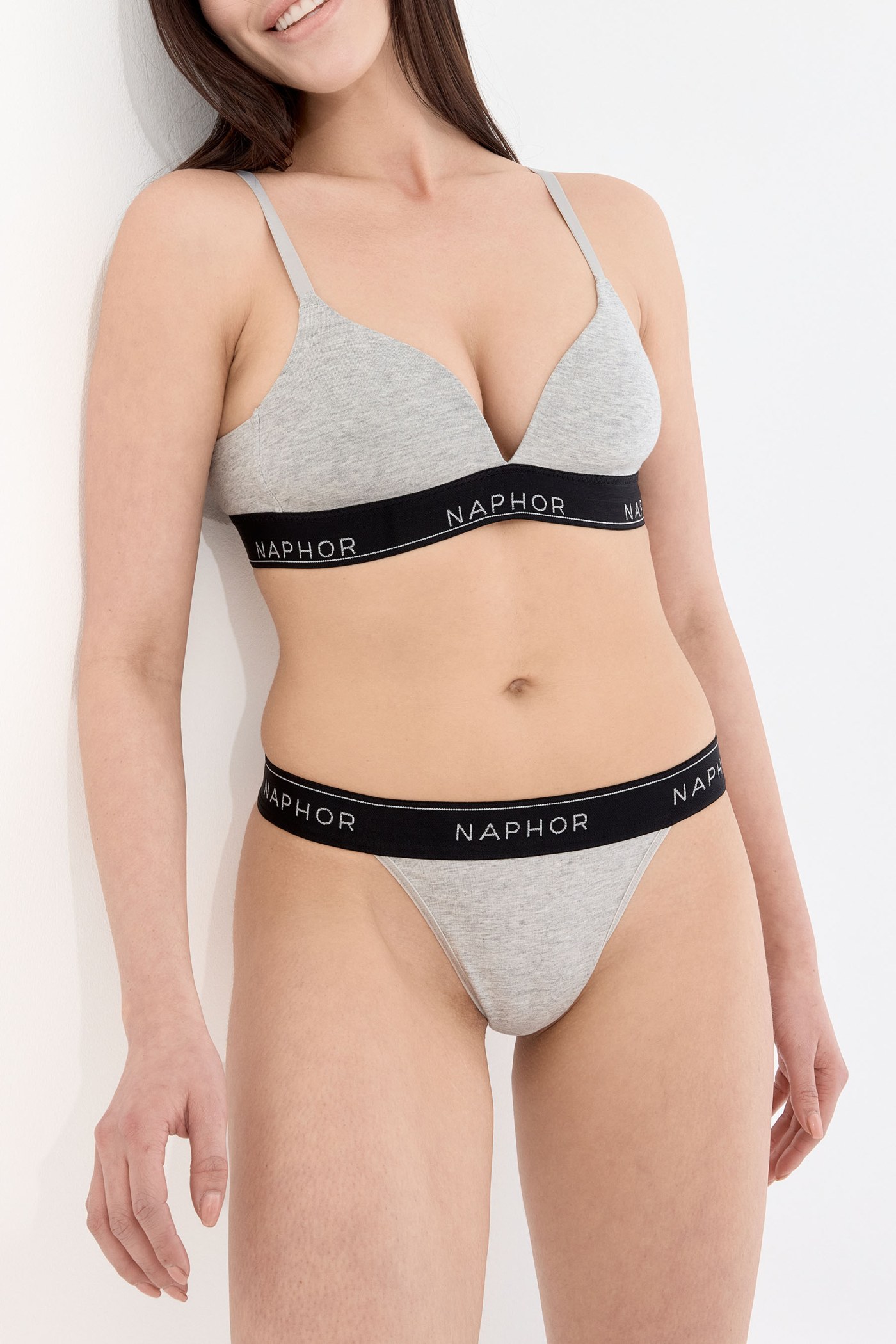 Signature Noir Gray G-String