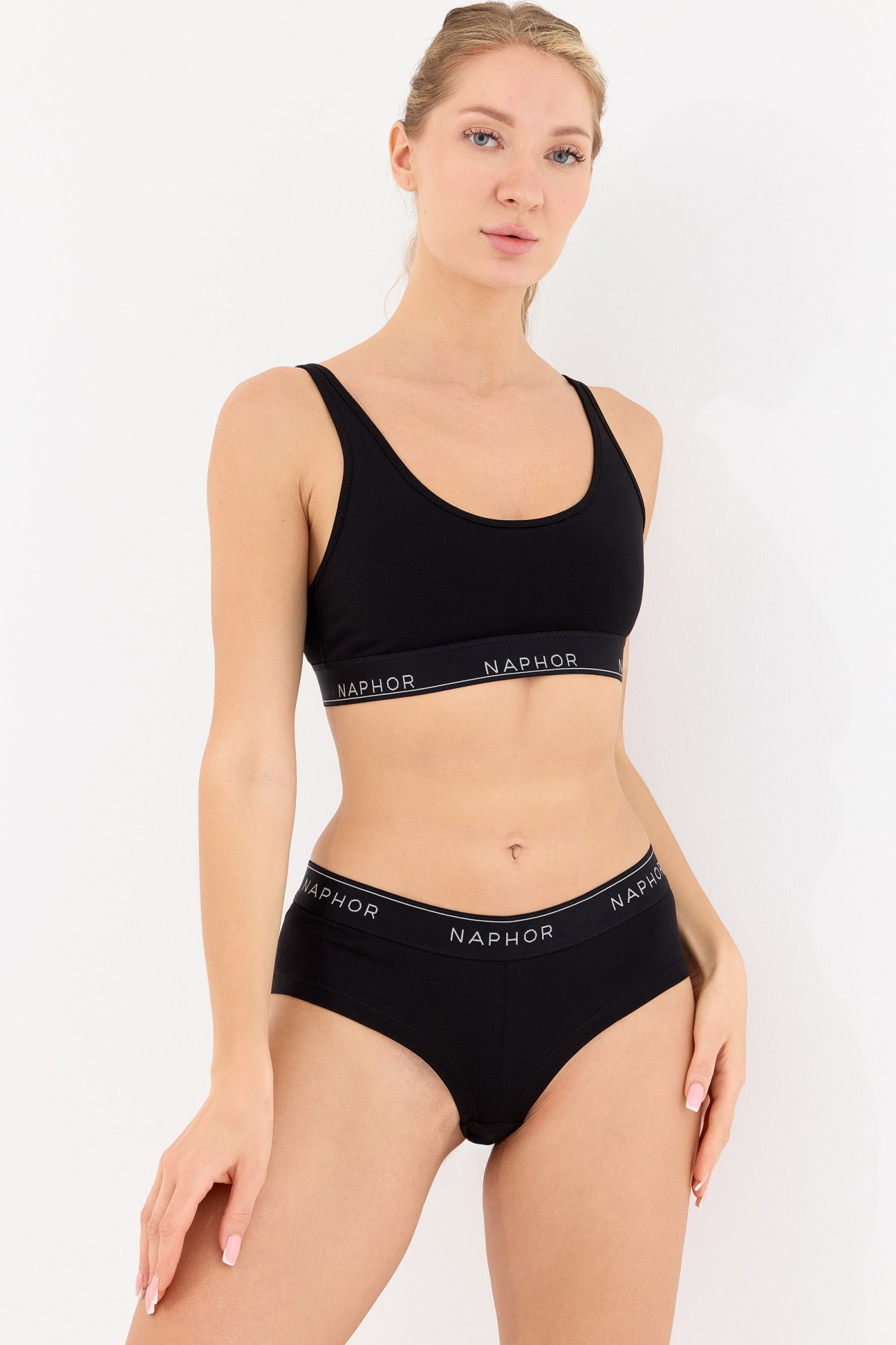 Signature Noir Black Boyshort