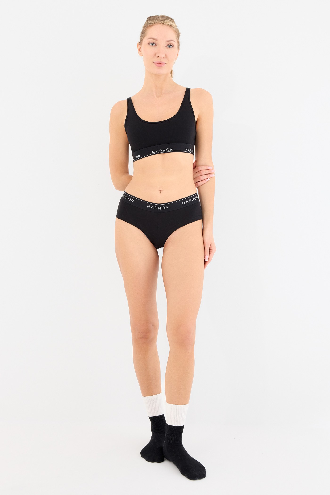Signature Noir Black Boyshort