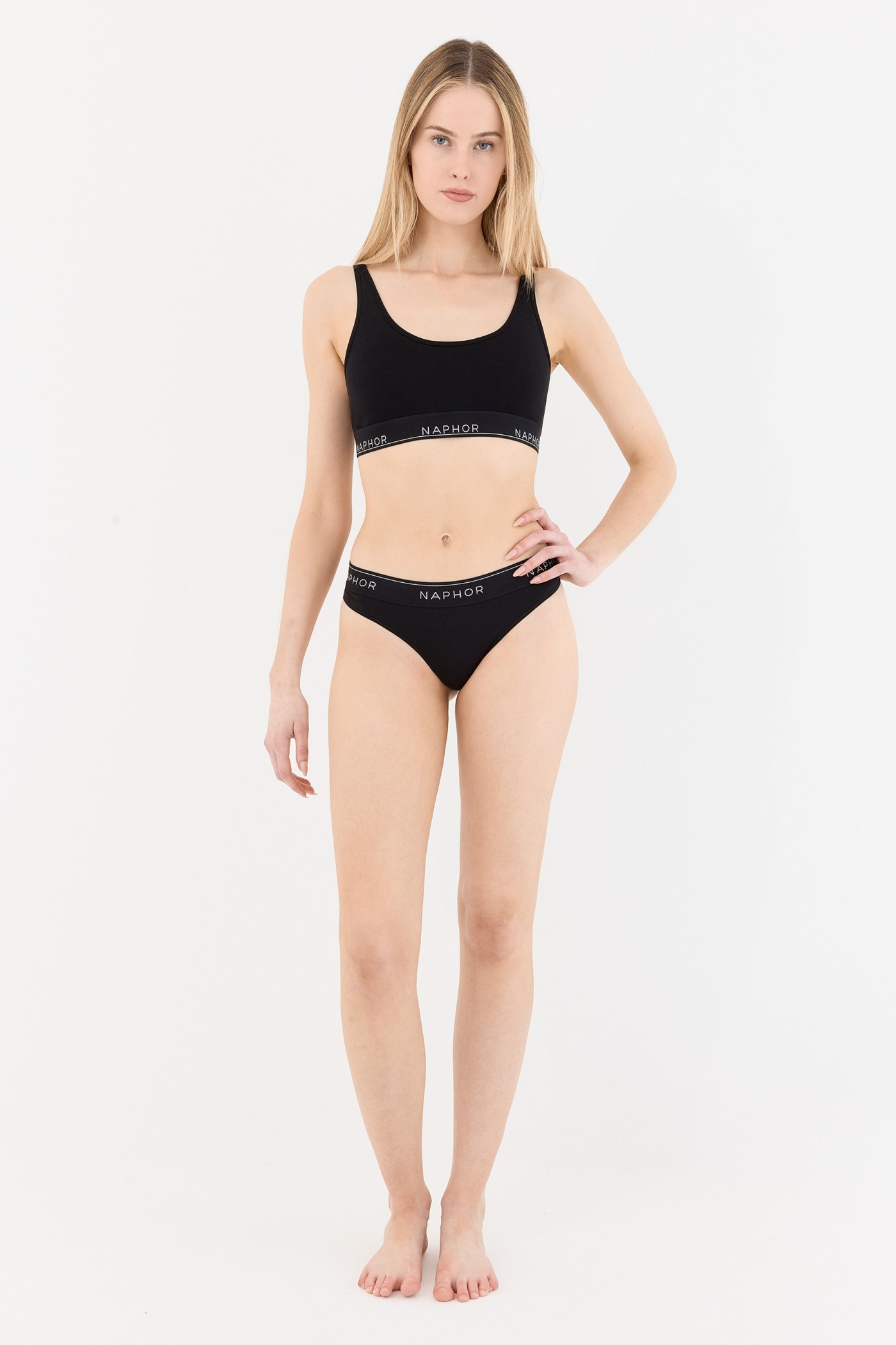 Signature Noir Black Bralette