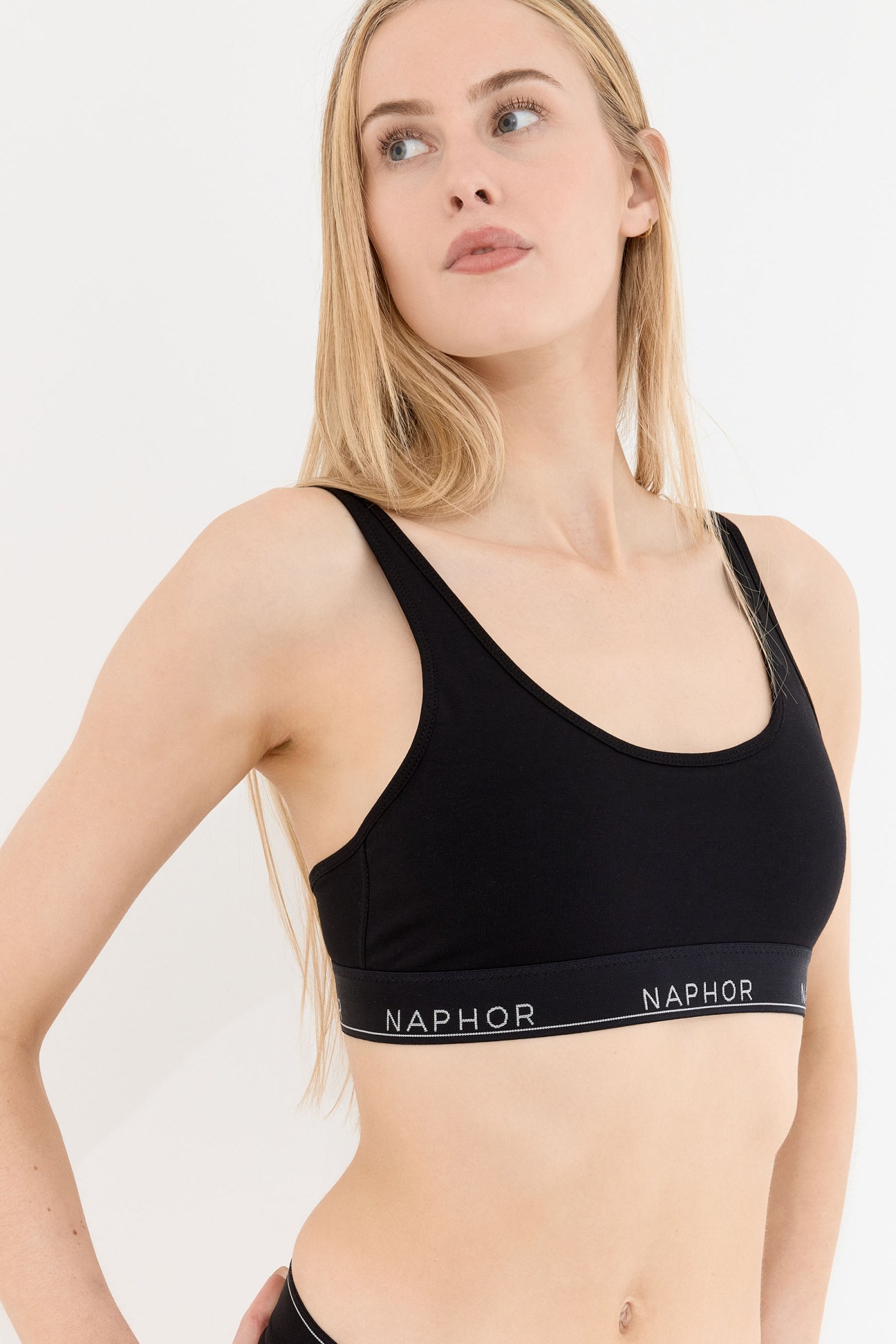 Signature Noir Black Bralette