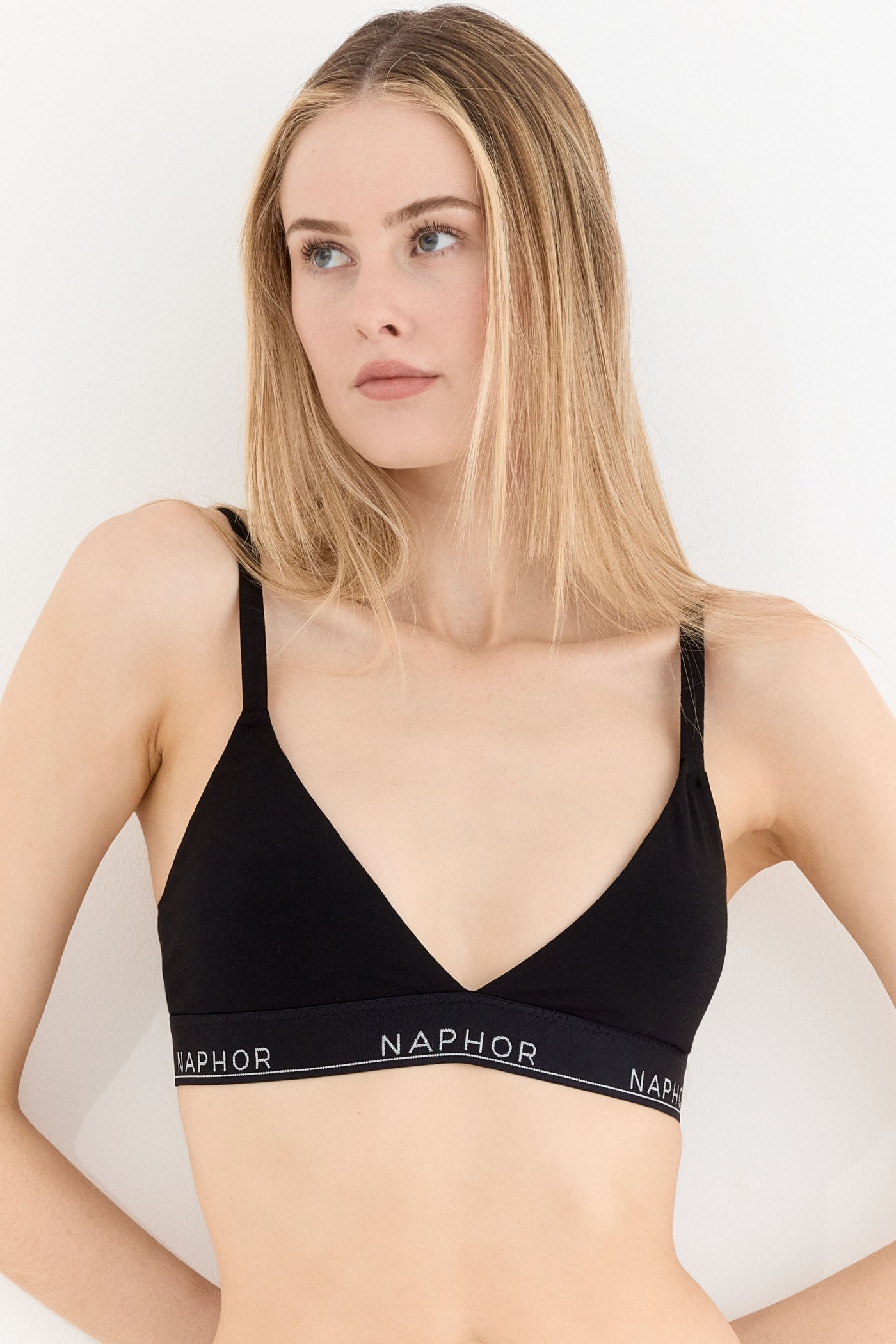 Signature Noir Black Triangle Bra