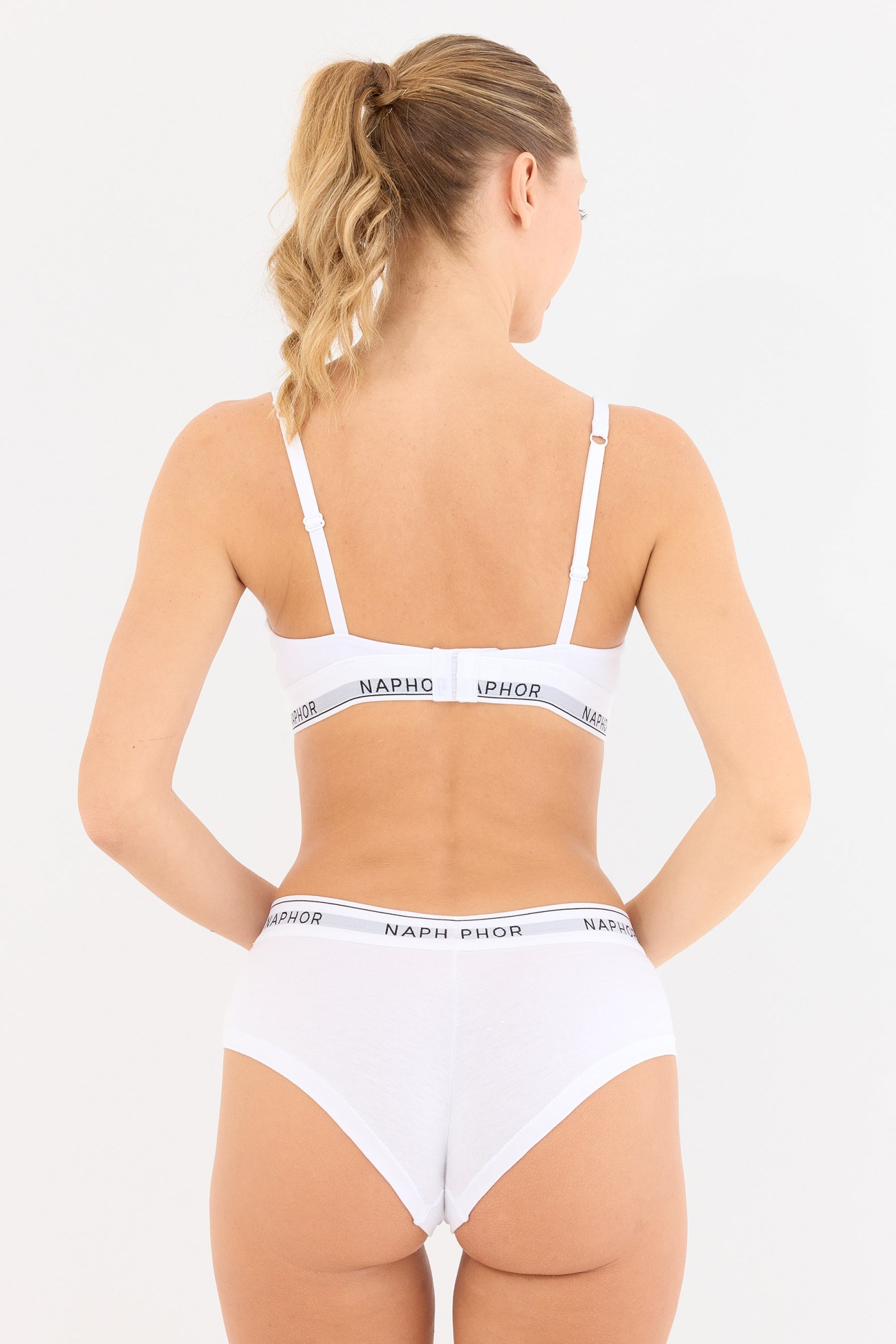 Signature Perle Beyaz Boyshort Külot