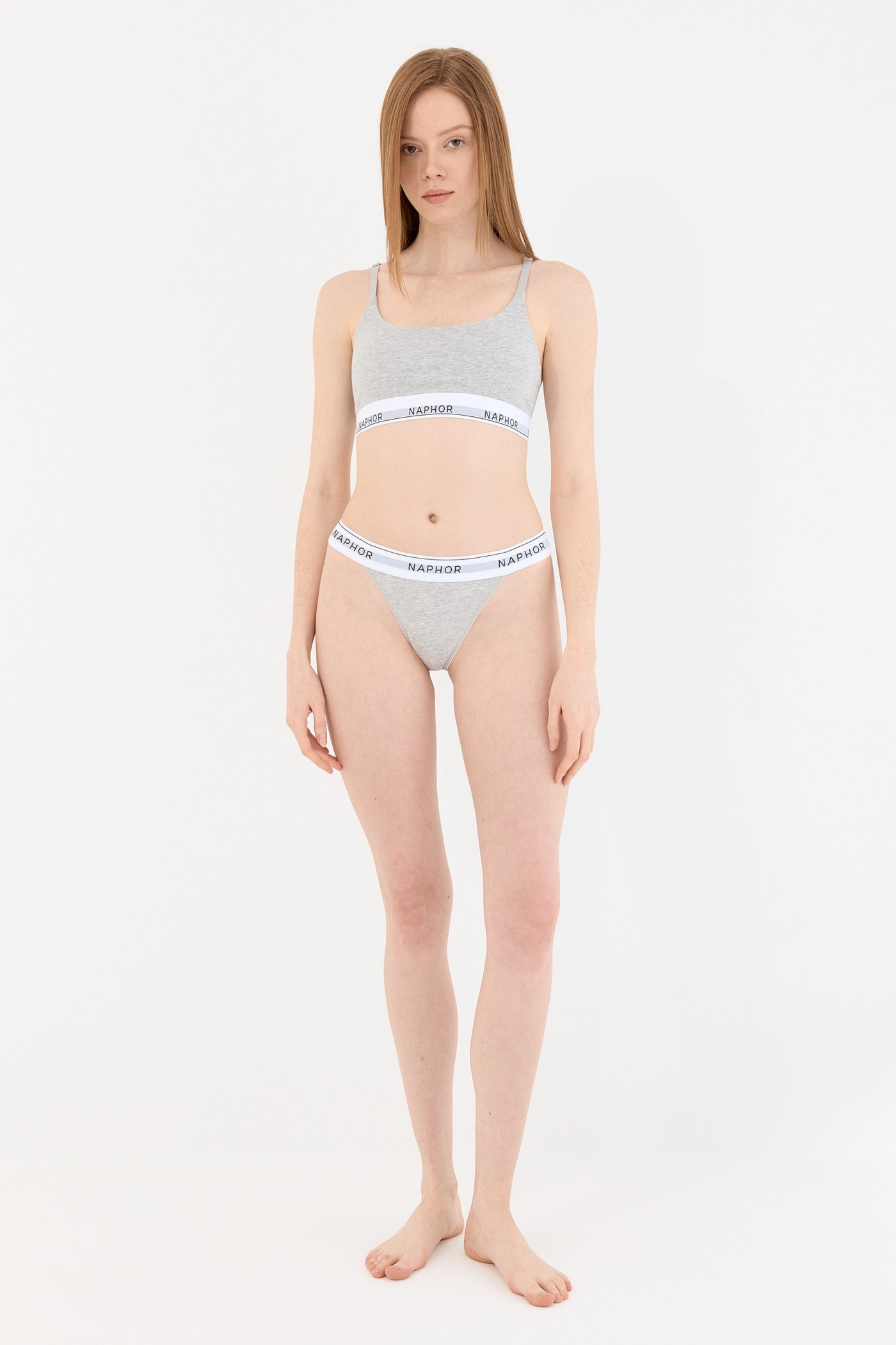 Signature Perle Gri Bikini Külot