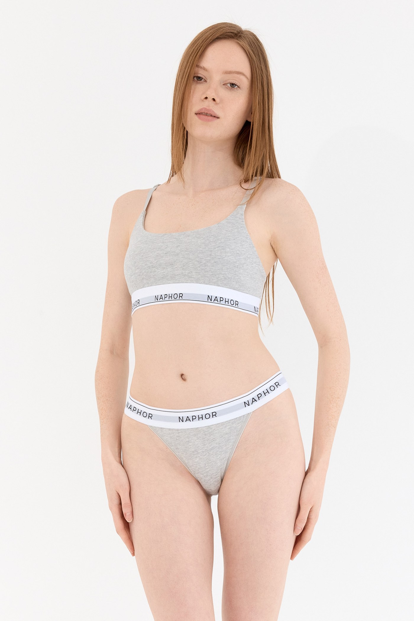 Signature Perle Gri Bikini Külot
