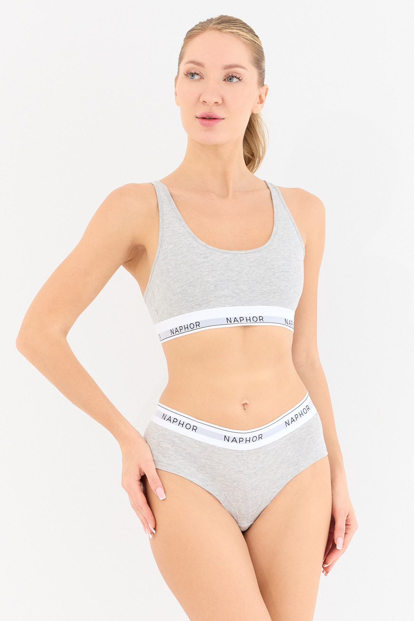 Signature Perle Gray Boyshort