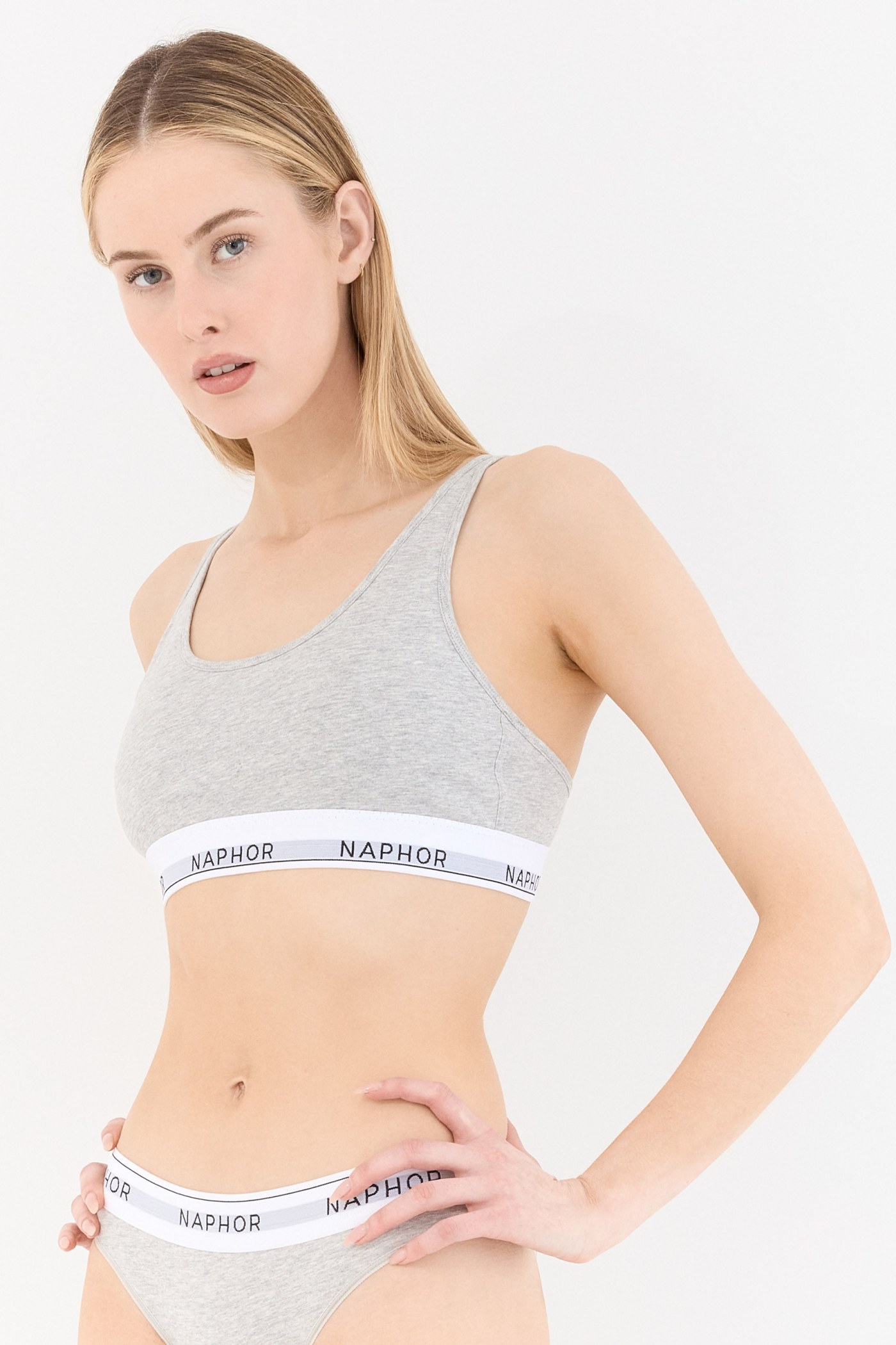 Signature Perle Gri Bralet Sütyen