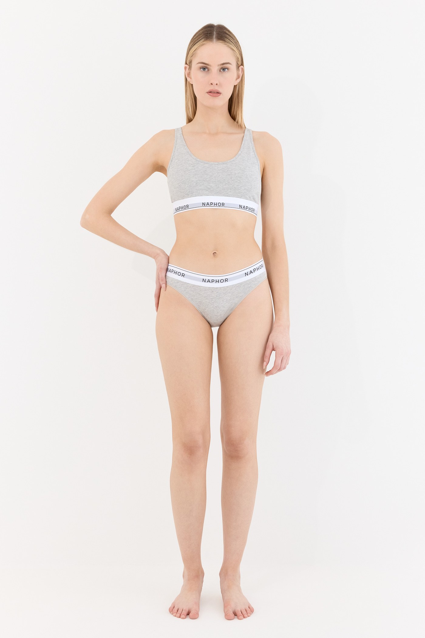 Signature Perle Gri Bralet Sütyen