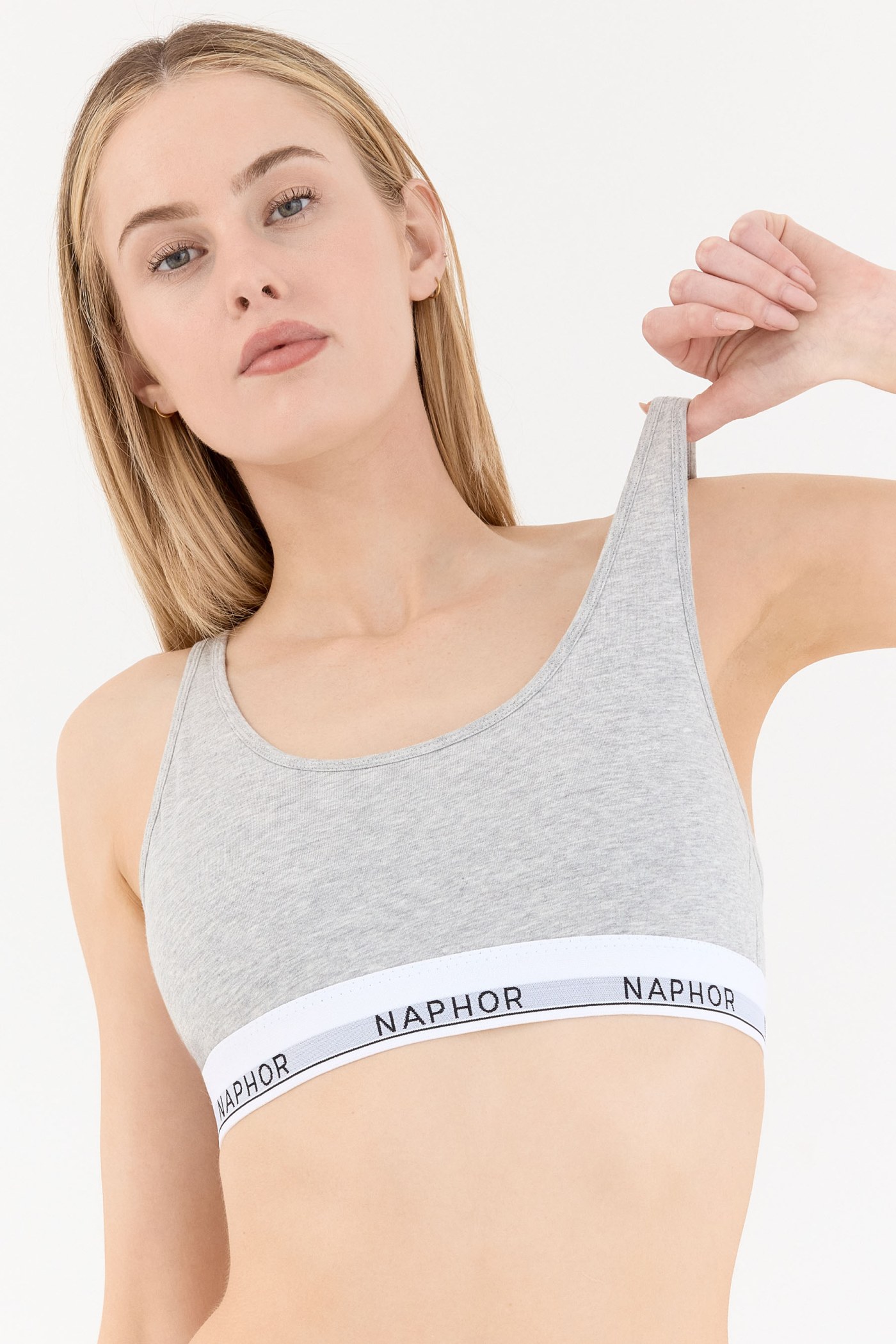 Signature Perle Gri Bralet Sütyen