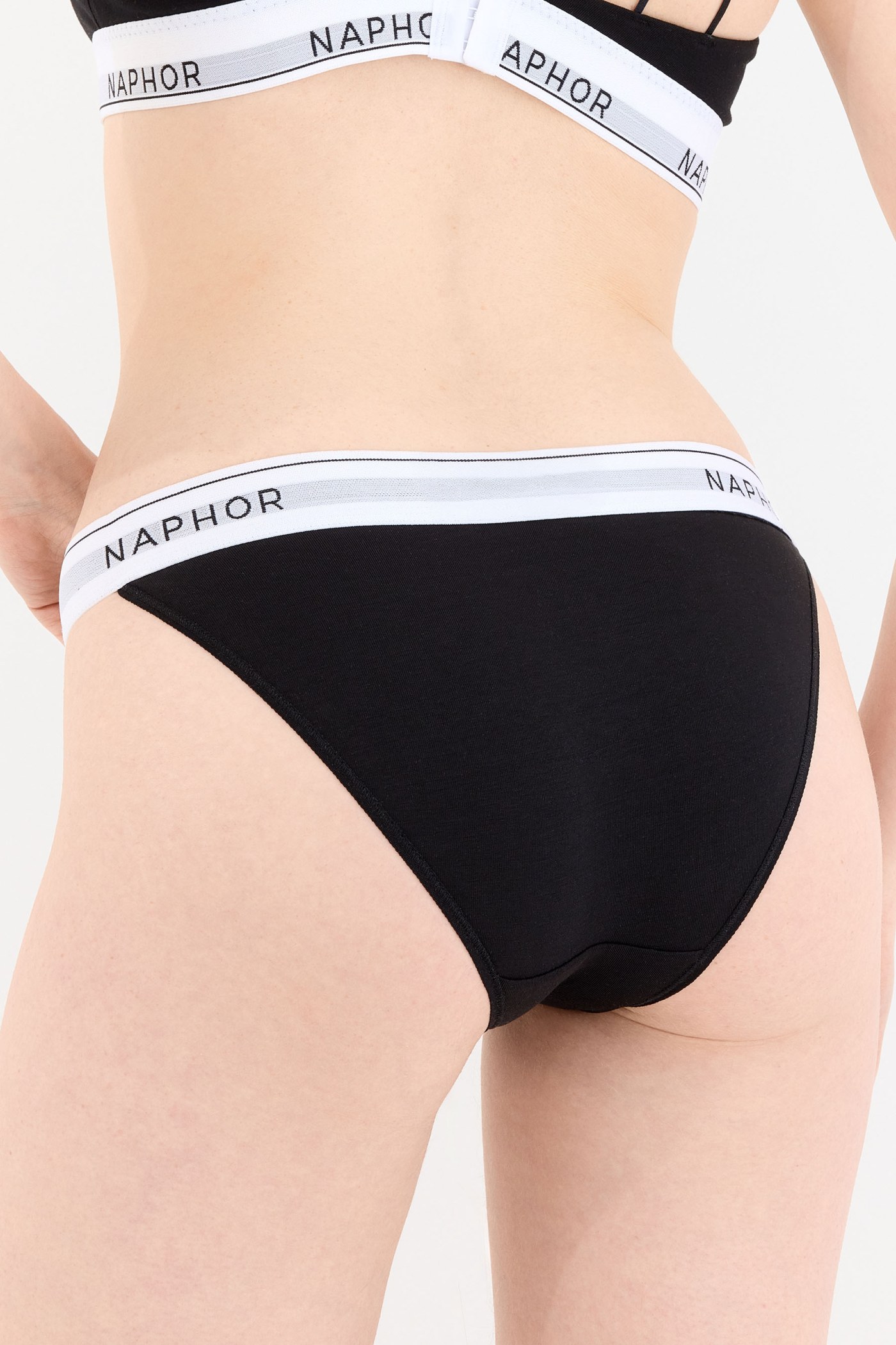 Signature Perle Black Bikini Brief