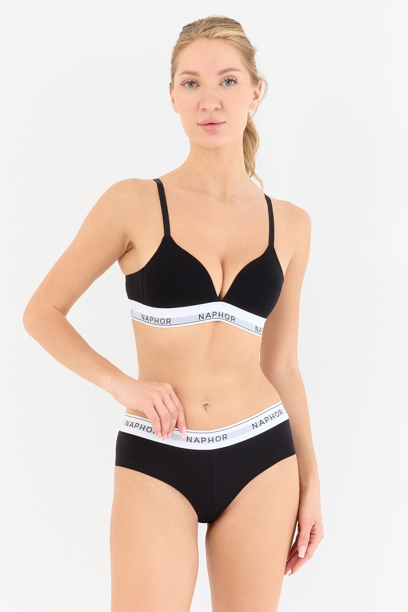 Signature Perle Black Boyshort