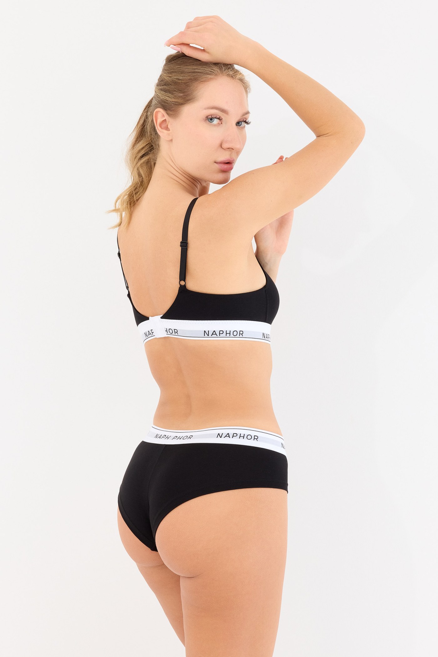 Signature Perle Black Boyshort