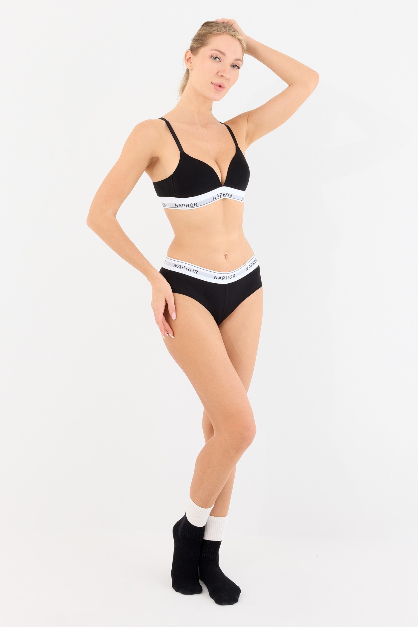 Signature Perle Black Boyshort