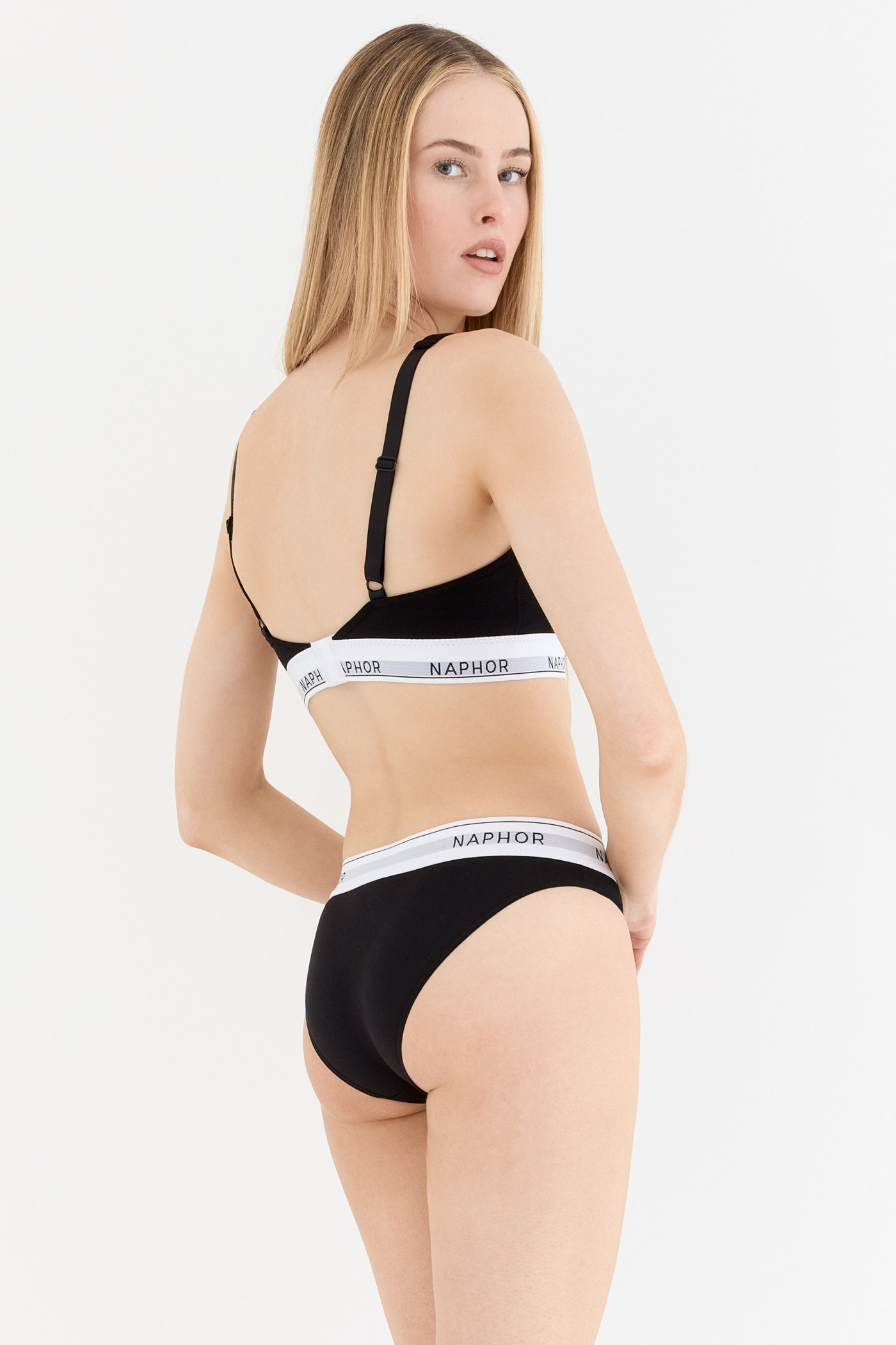 Signature Perle Siyah Slip Külot