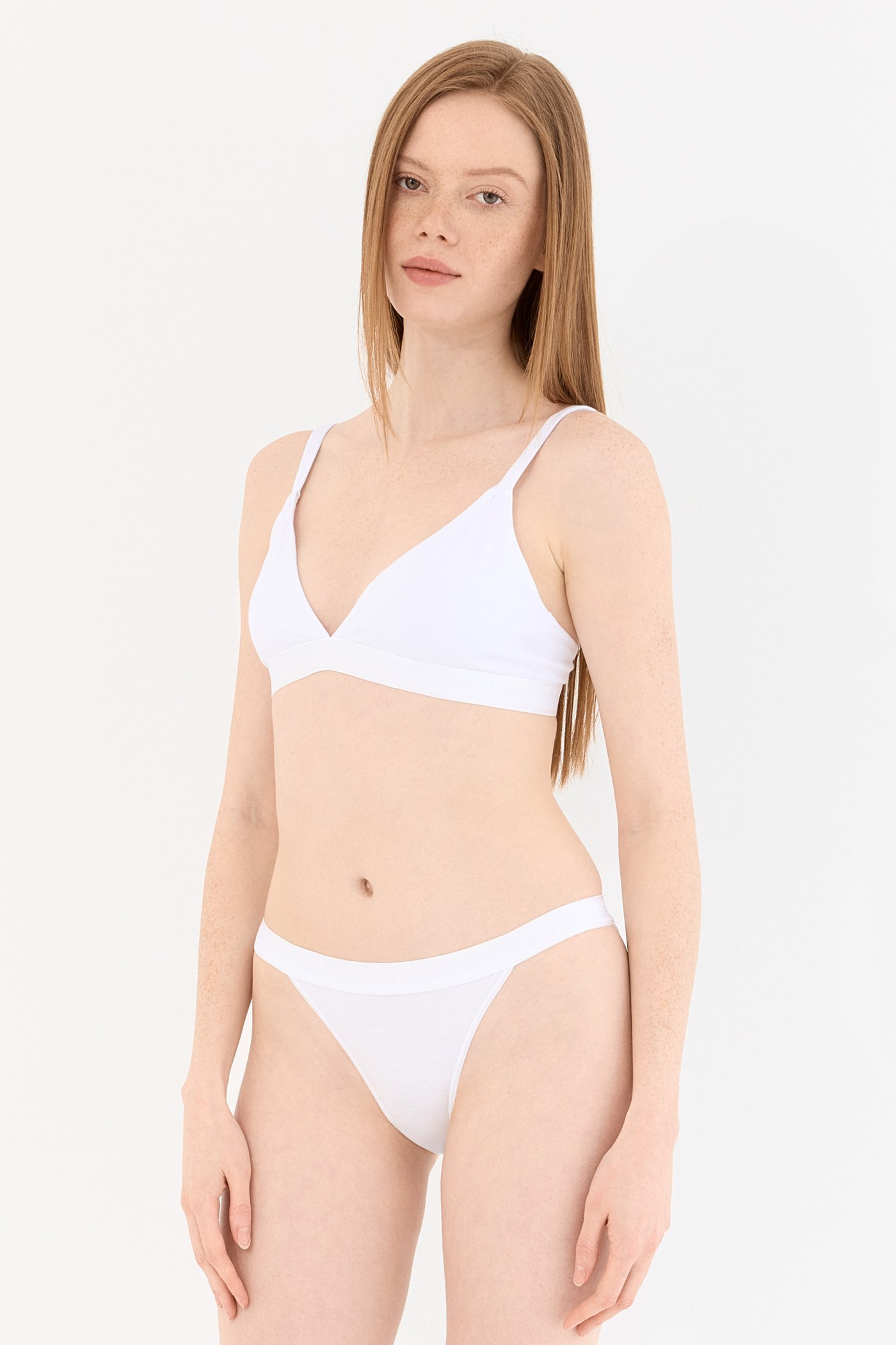 Touch Beyaz Bikini Külot