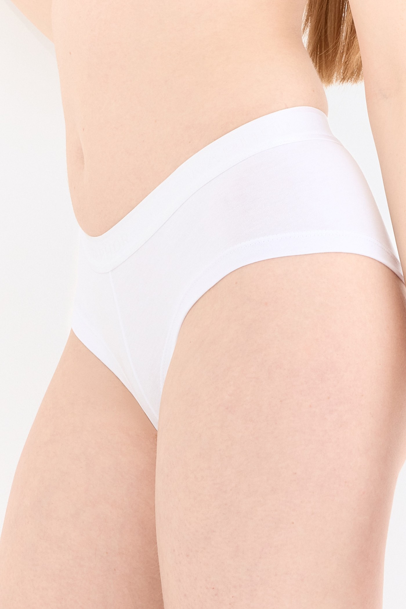 Touch Beyaz Boyshort Külot