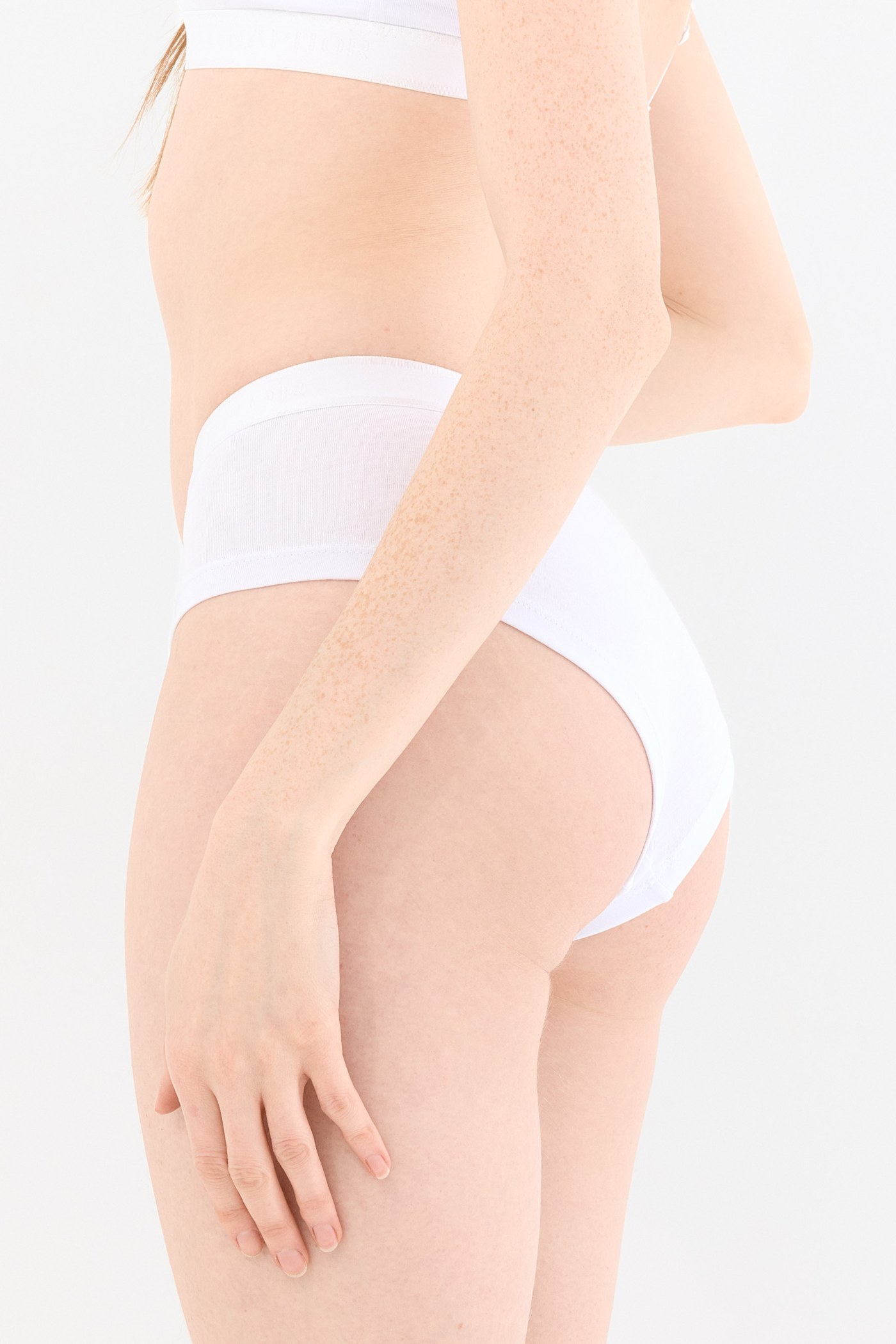 Touch Beyaz Boyshort Külot