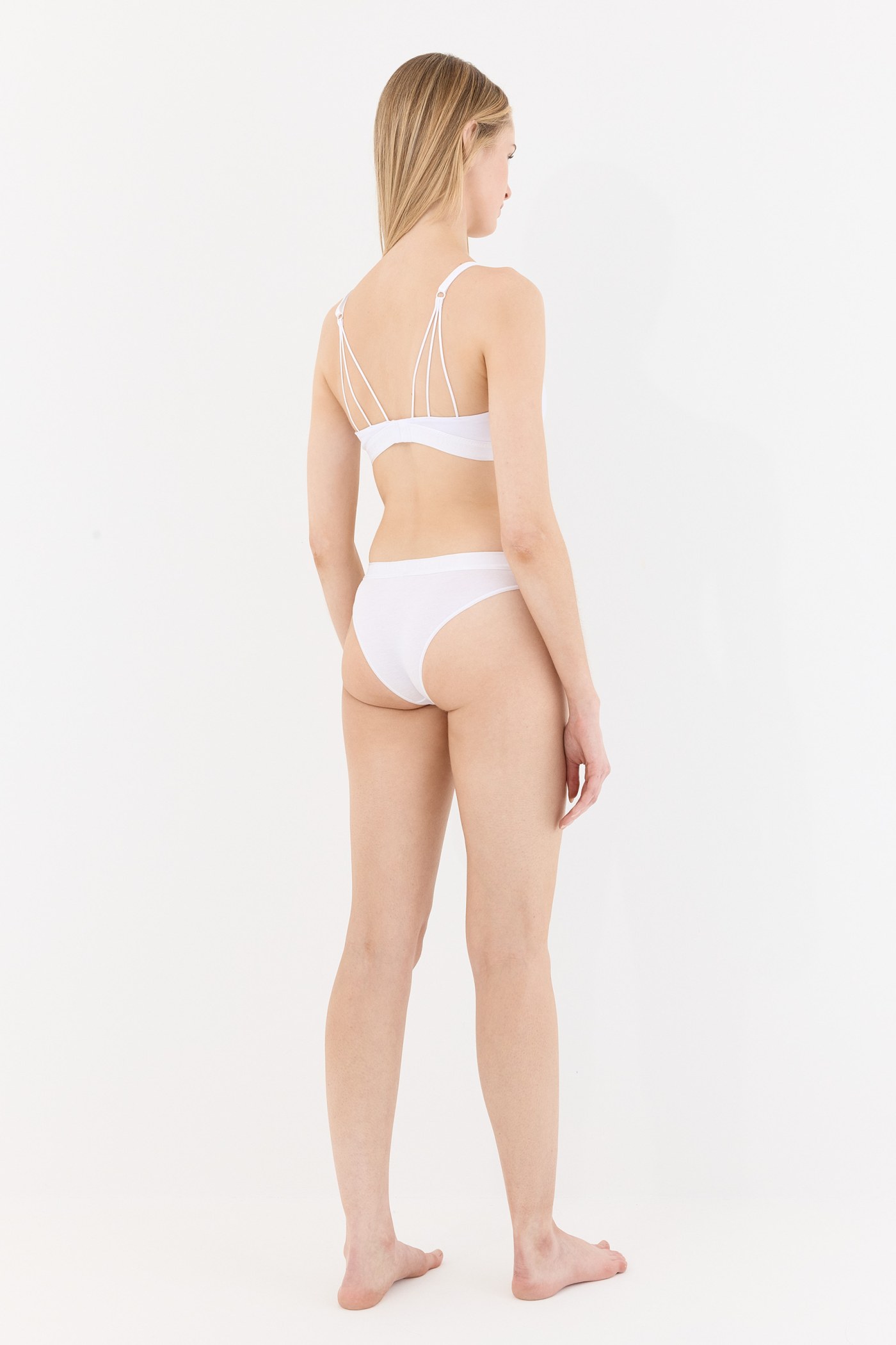 Touch Beyaz Brazilian Külot