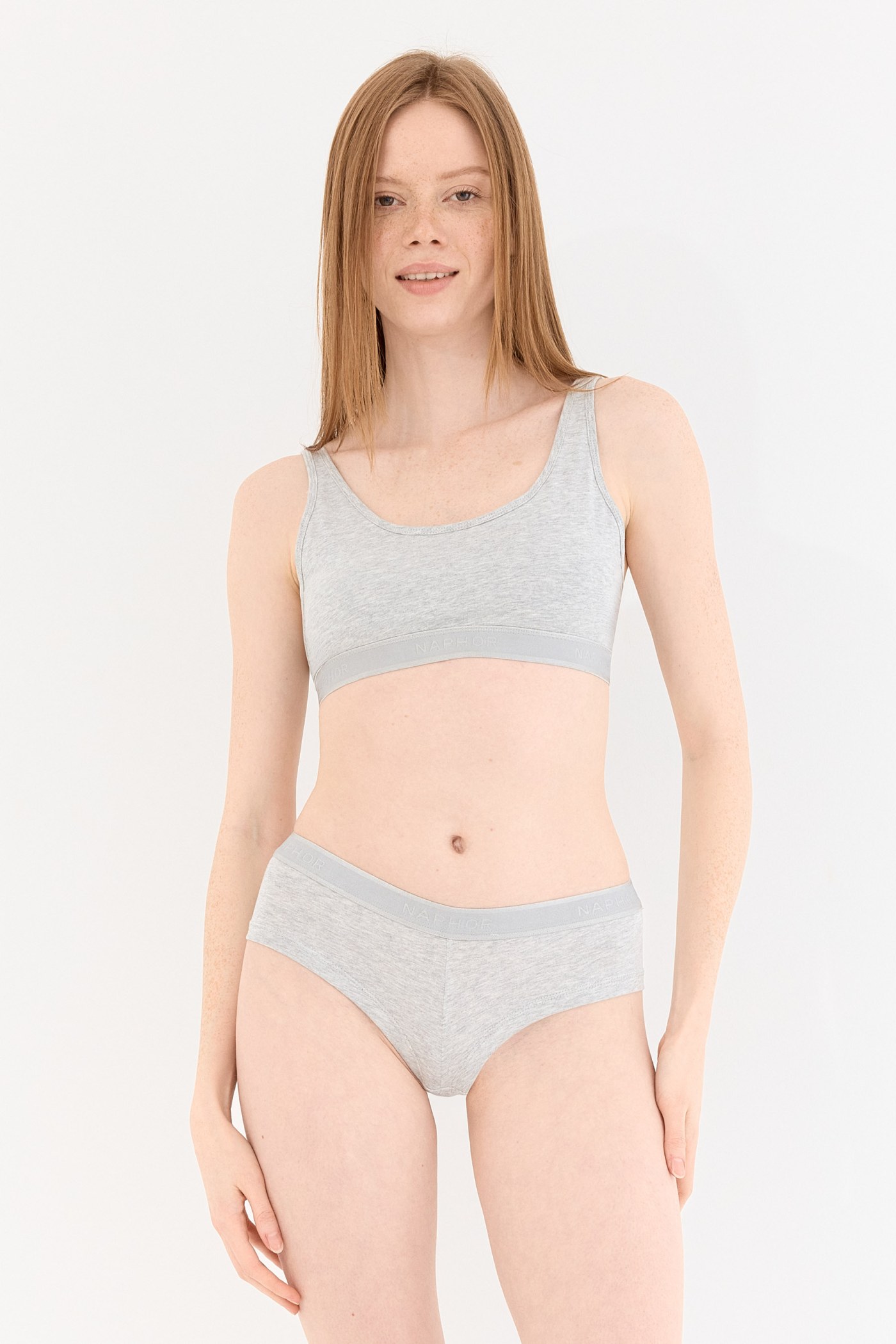 Touch Gri Boyshort Külot