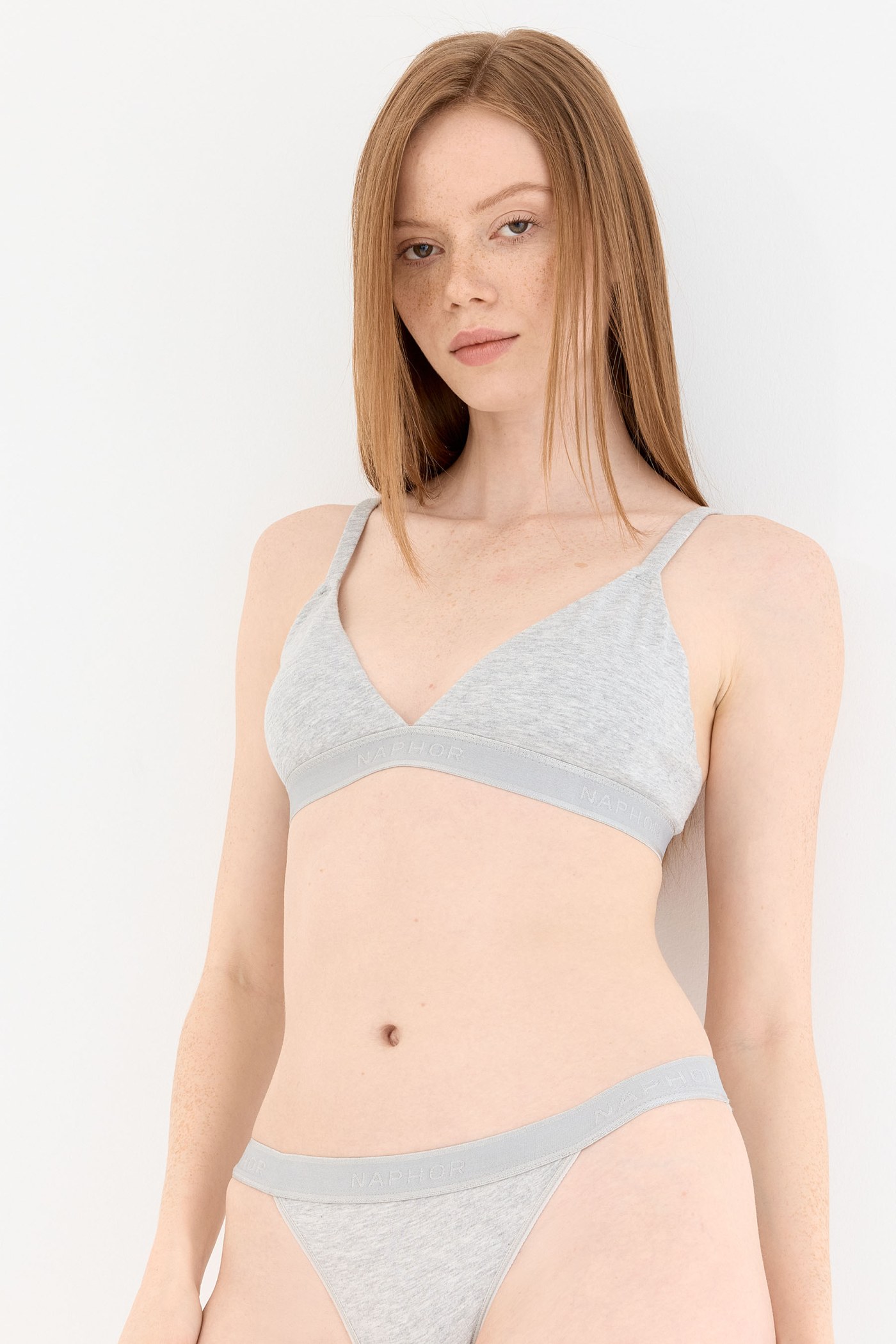 Touch Gri Üçgen Sütyen