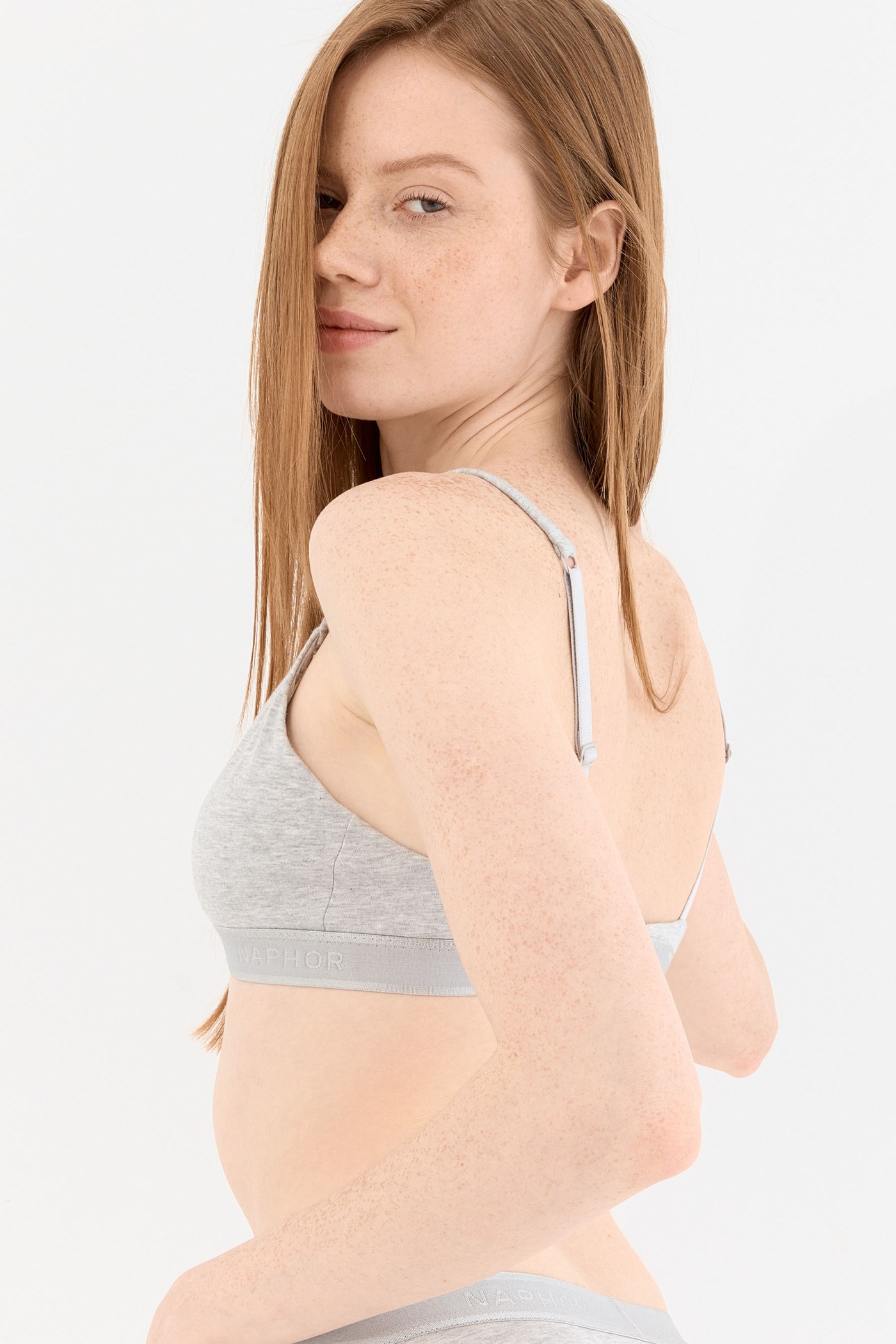 Touch Gri Üçgen Sütyen