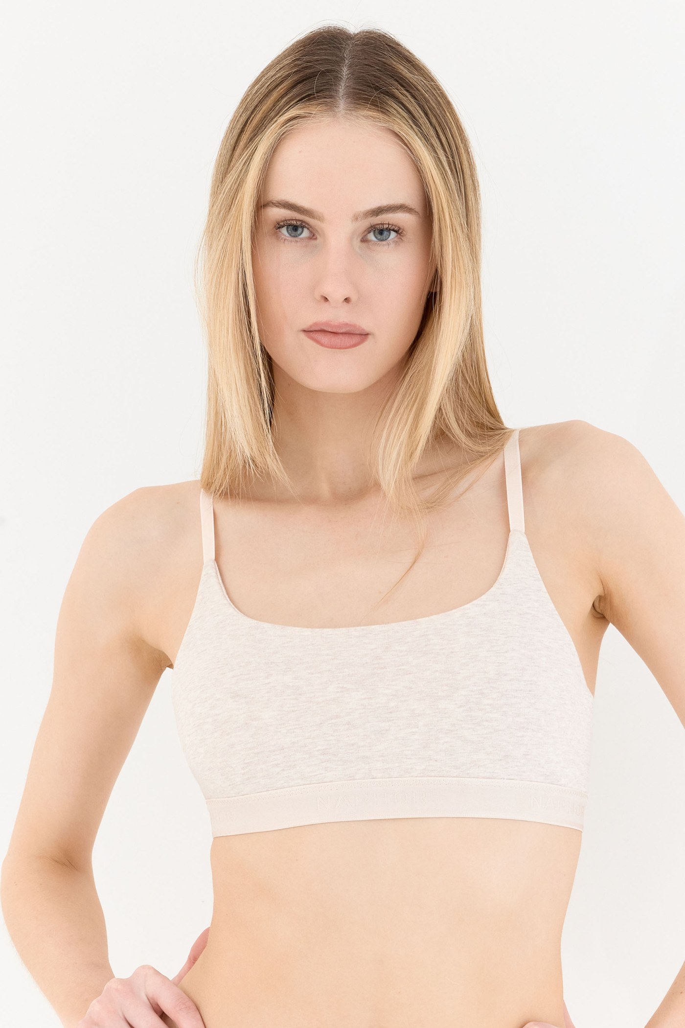 Touch Krem Askı Detaylı Bralet Sütyen