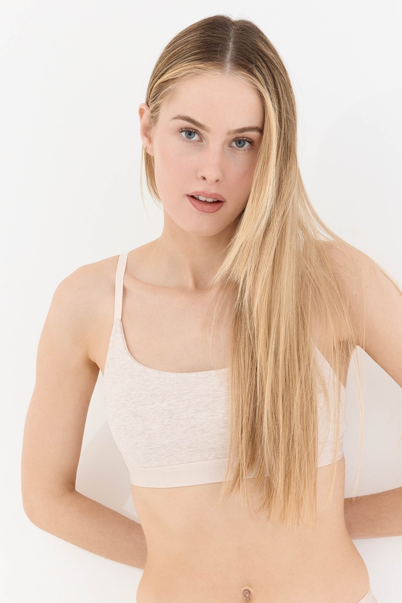 Touch Krem Askı Detaylı Bralet Sütyen