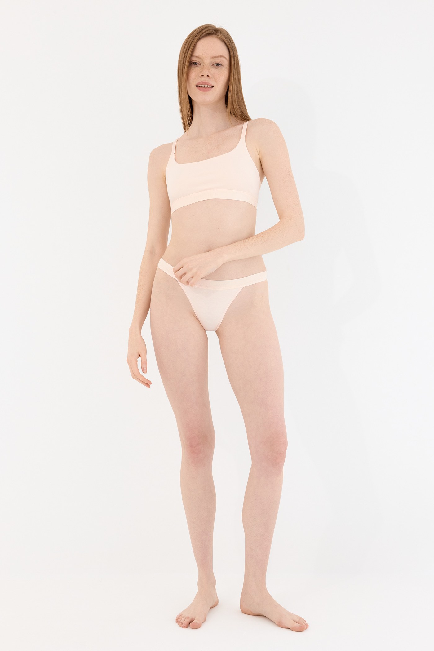 Touch Pudra Askı Detaylı Bralet Sütyen