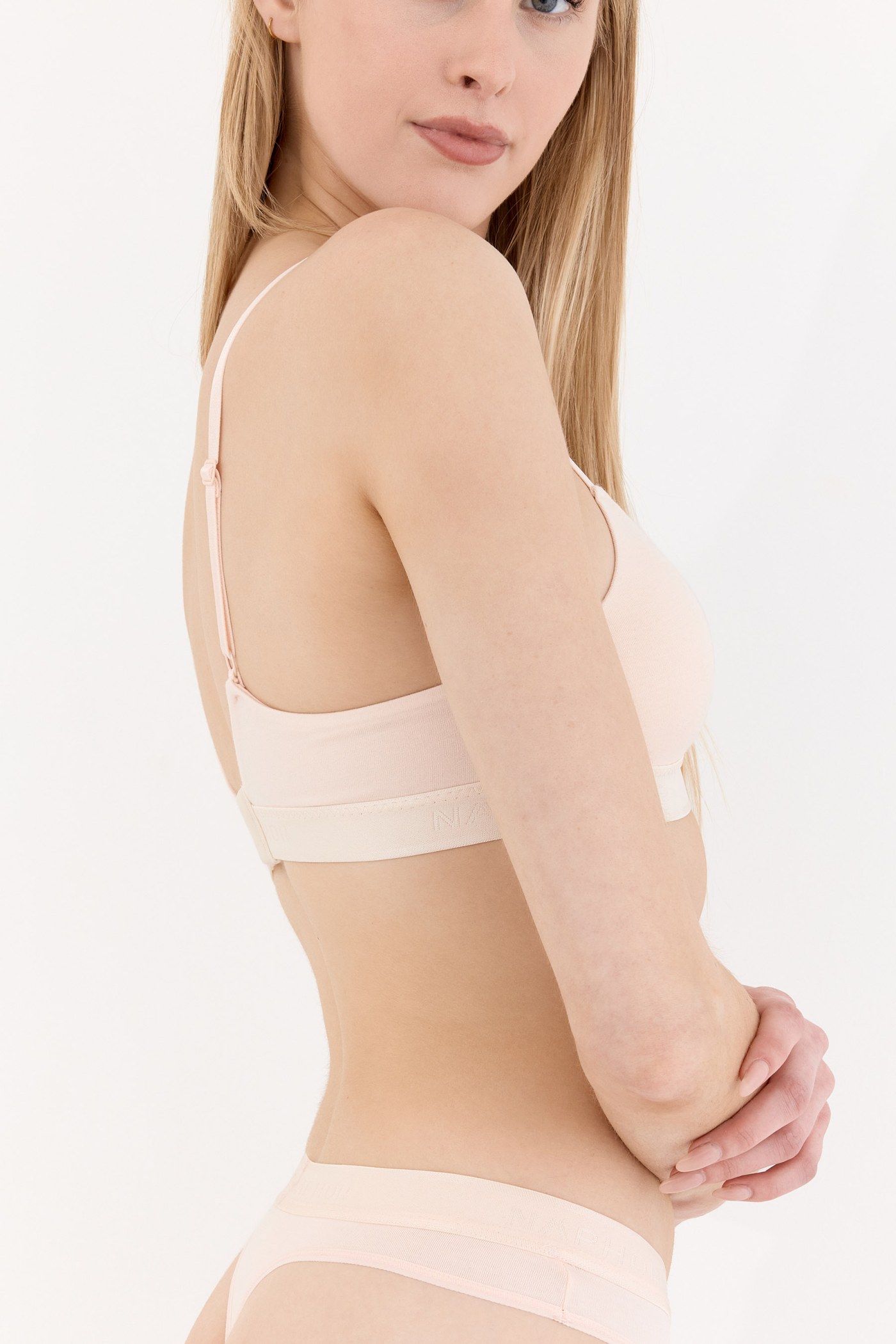 Touch Pudra Kaplı Balensiz Sütyen