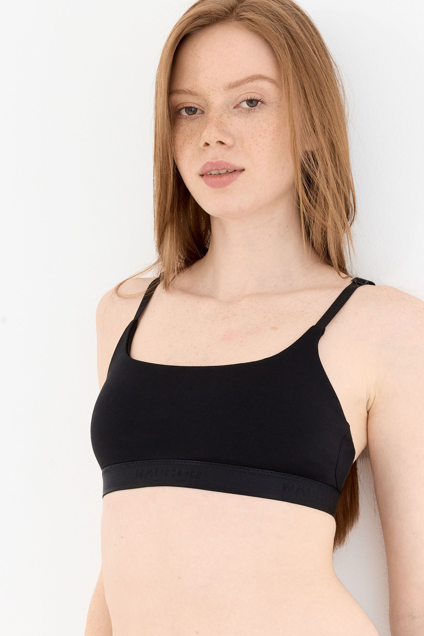 Touch Siyah Askı Detaylı Bralet Sütyen