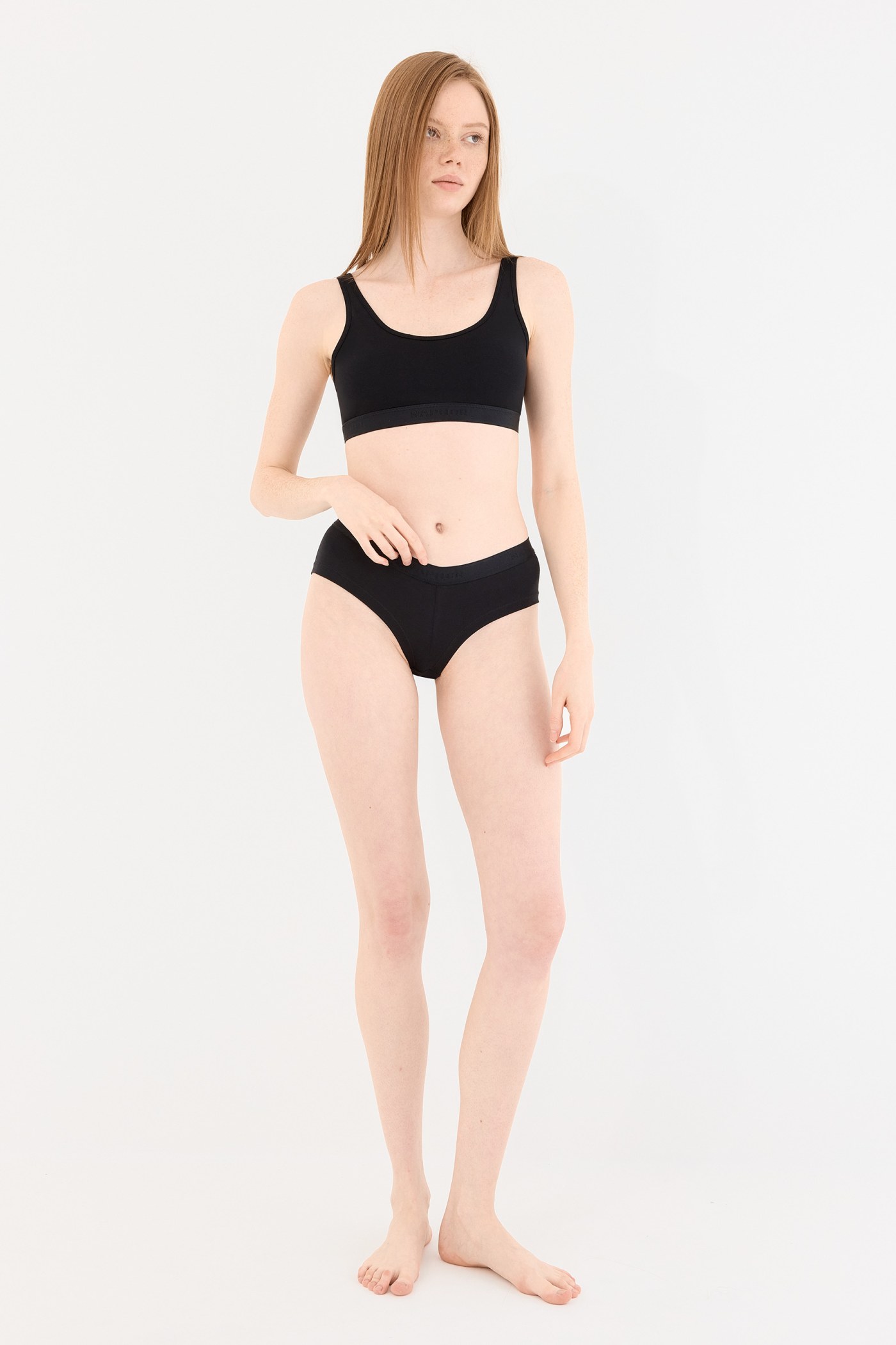 Touch Siyah Boyshort Külot