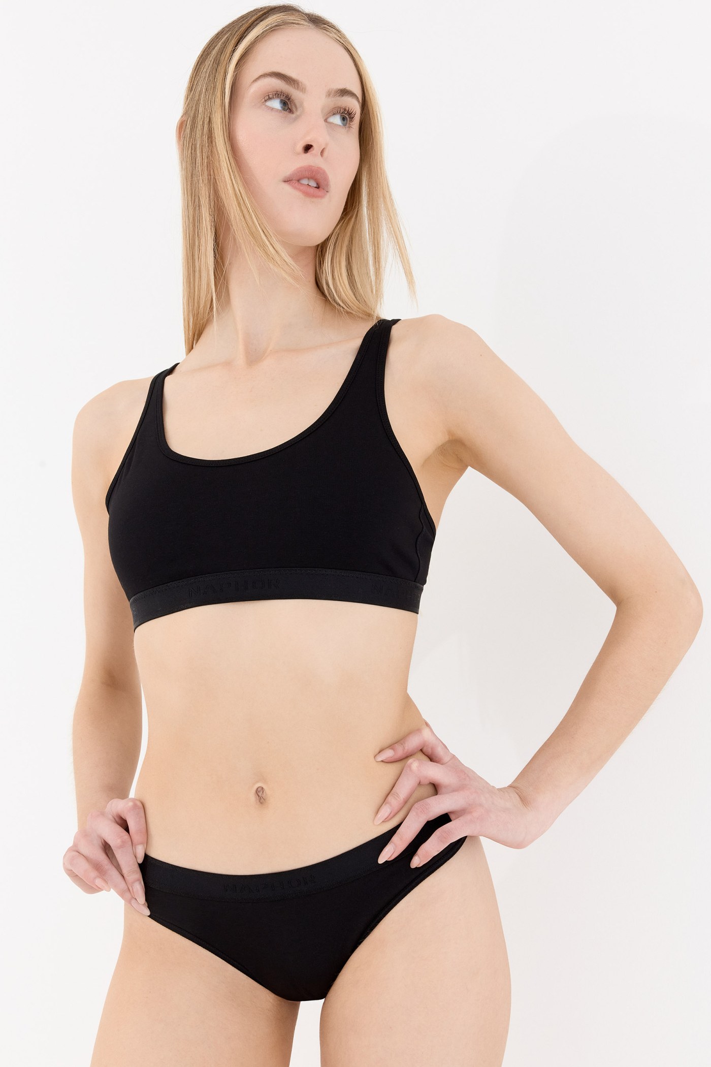 Touch Siyah Bralet Sütyen