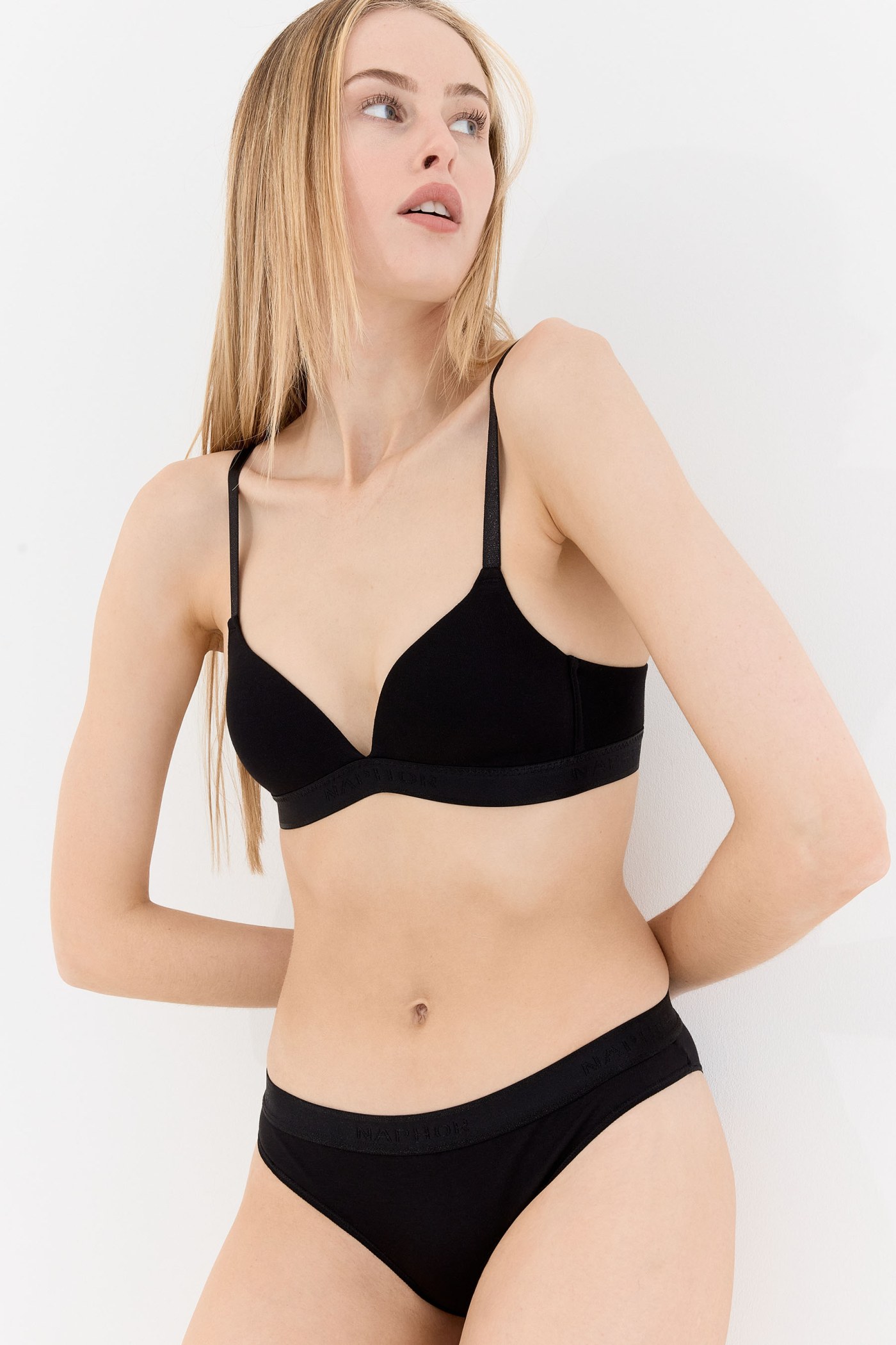 Touch Siyah Kaplı Balensiz Sütyen