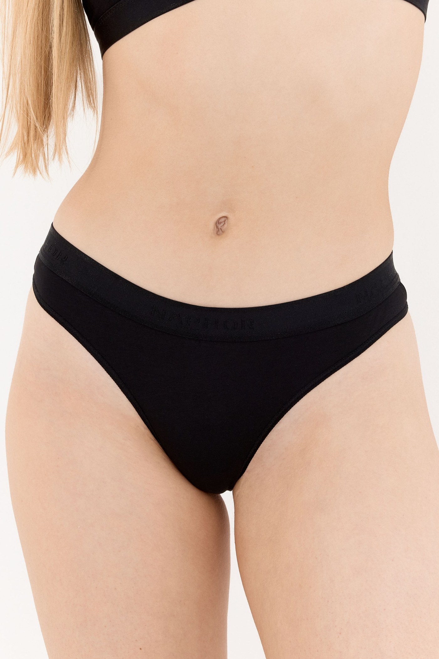 Touch Siyah Tanga Külot