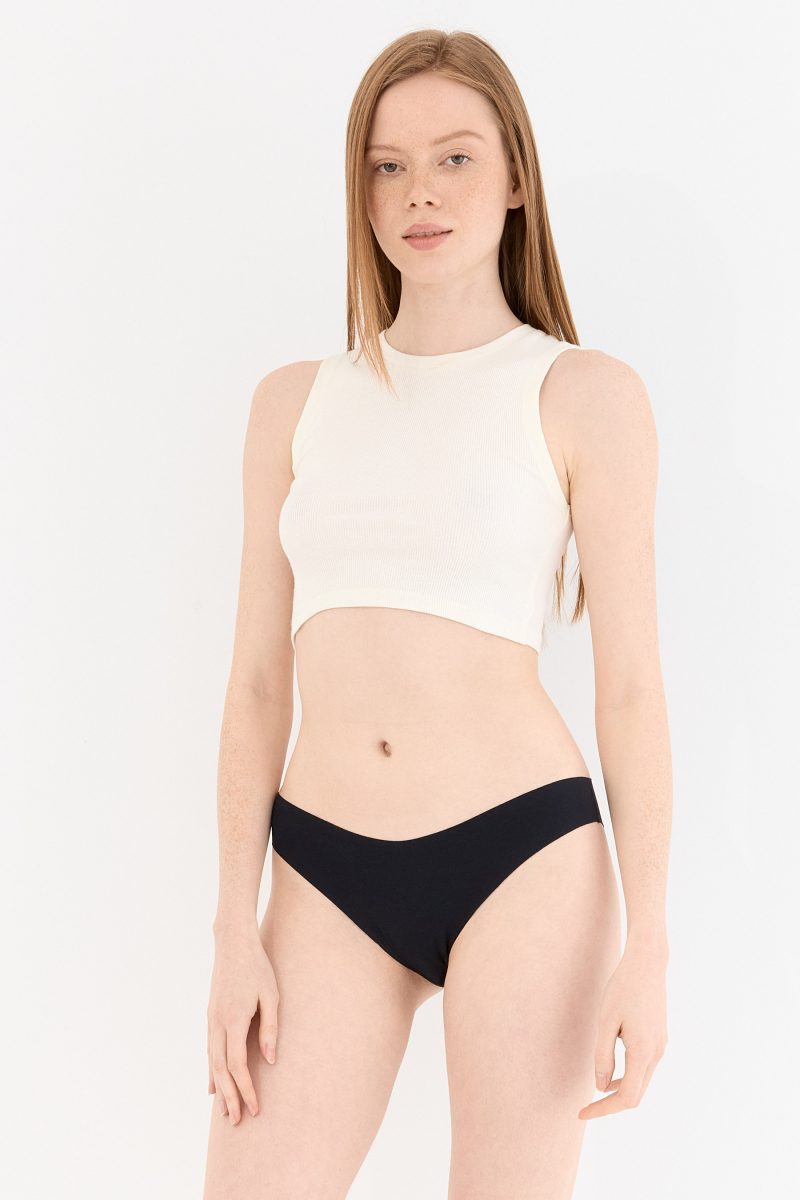 Shade Dikişsiz Brazilian Külot Siyah