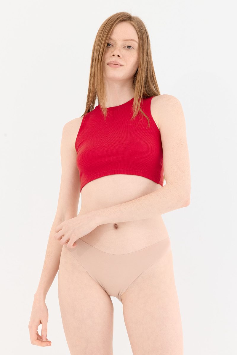 Shade Dikişsiz Slip Külot Ten