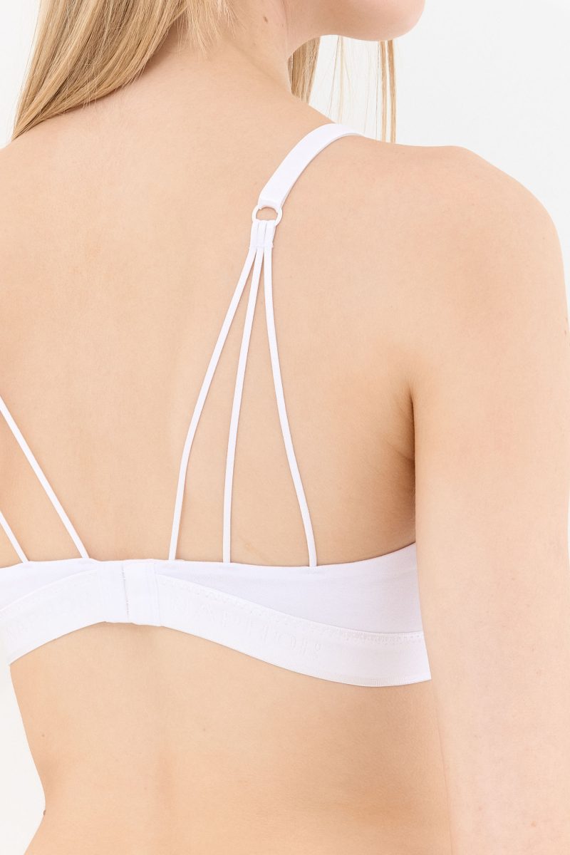 Touch Beyaz Askı Detaylı Bralet Sütyen